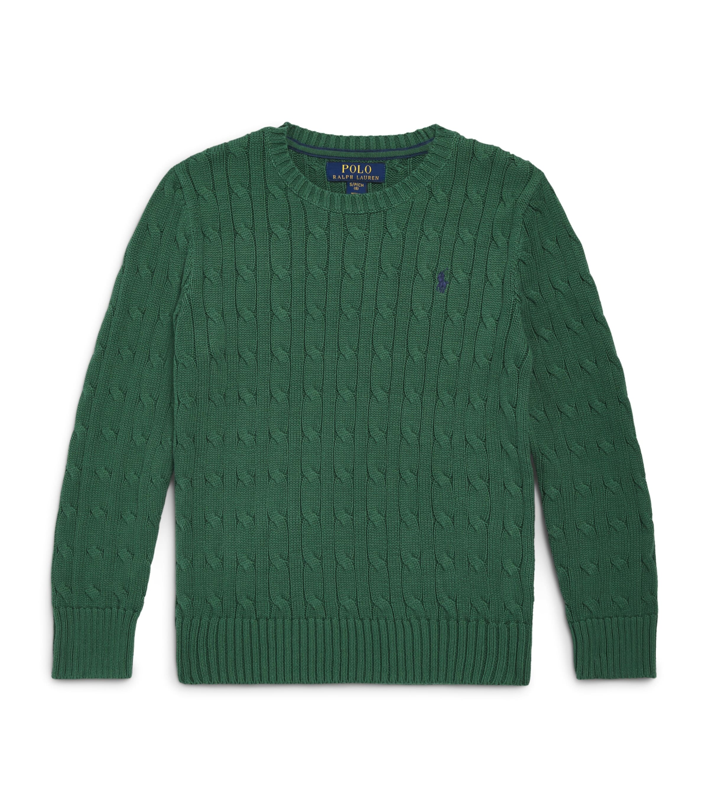 Ralph Lauren Kids Cotton Cable-Knit Sweater (6-14 Years) Verano