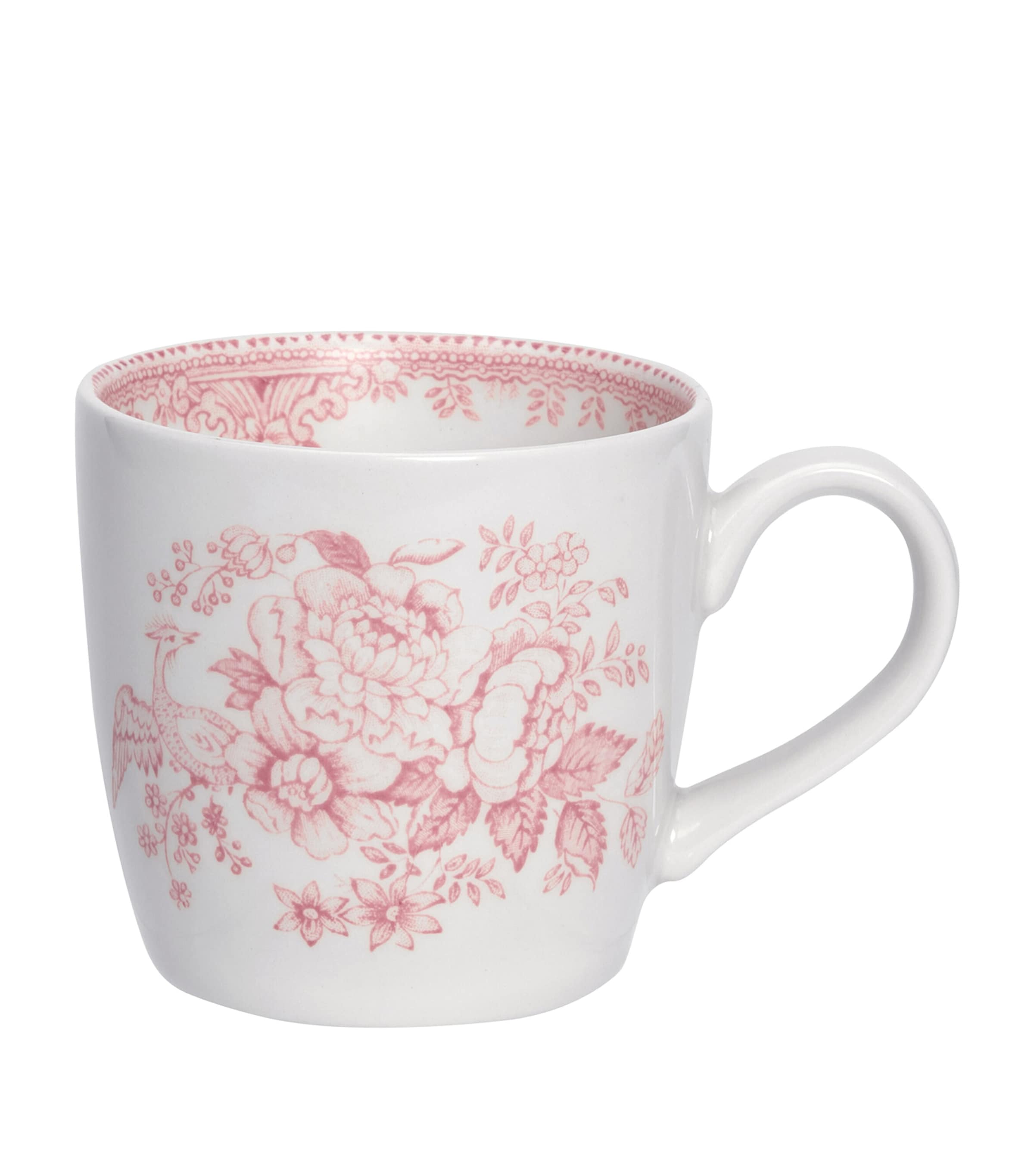 Burleigh Asiatic Pheasants Mug Pink