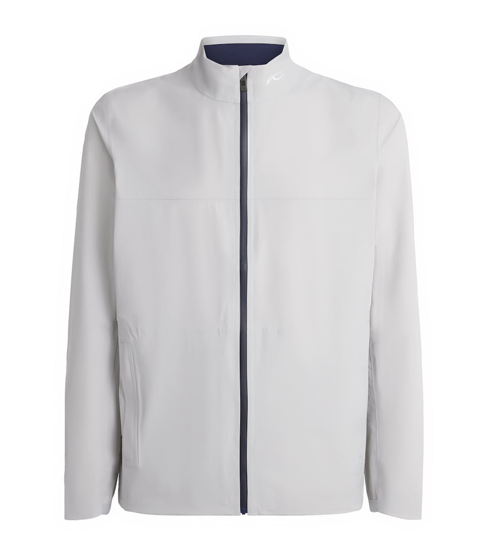 KJUS Mens Rain Rescue 2.0 Jacket Alloy/atlanta Blue