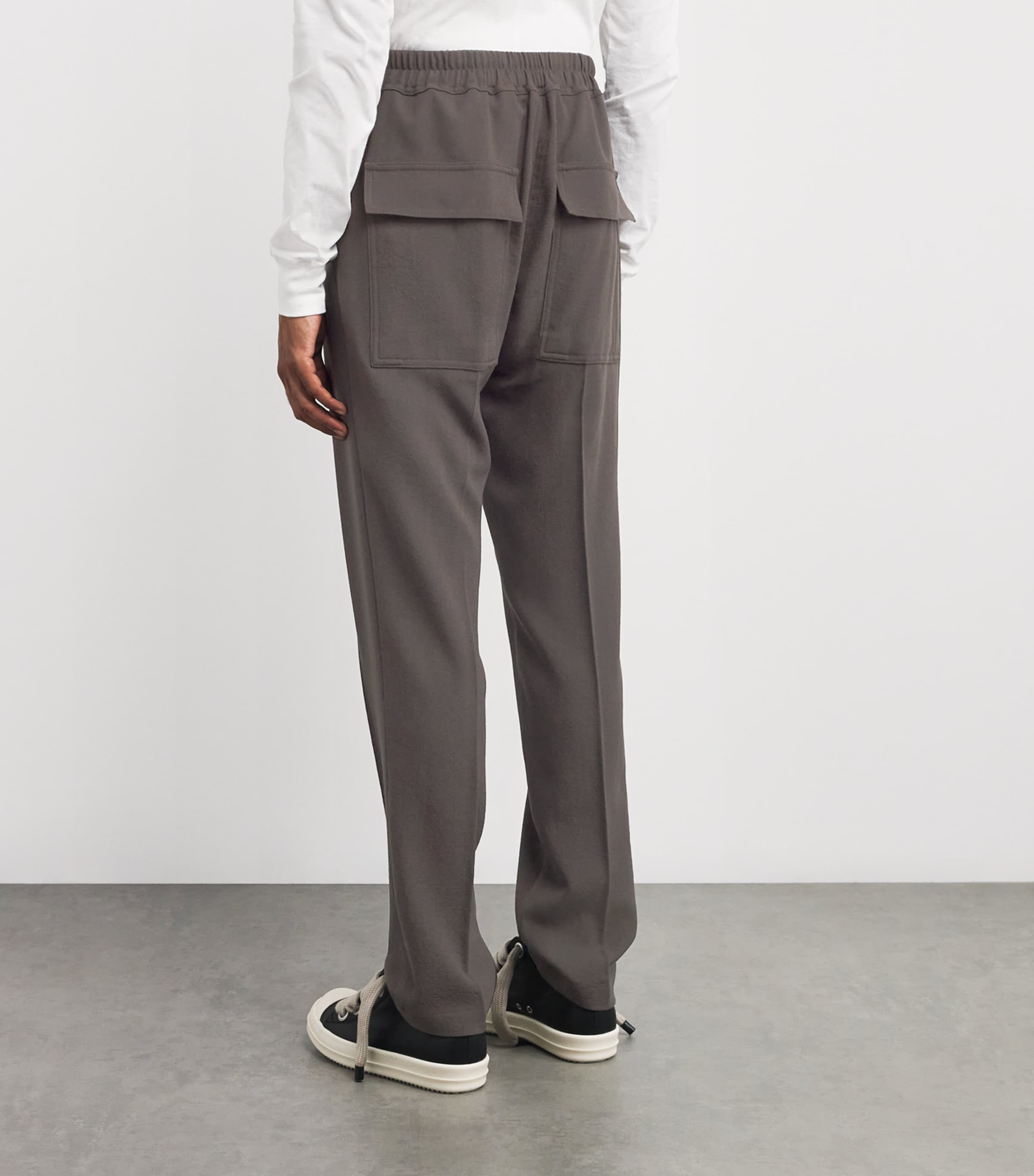 パーカー・フーディ RICK OWENS Men T Shirts RU01E5150RC41 Green Rick Owens cotton t-shirt Tommy T men's brown color smooth