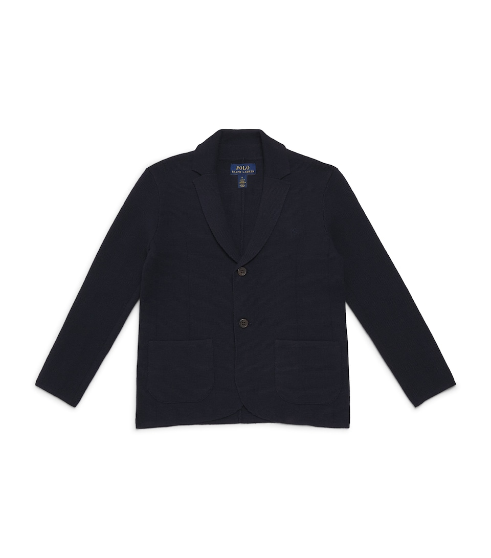 Cotton Blazer-Style Cardigan (6-14 Years)