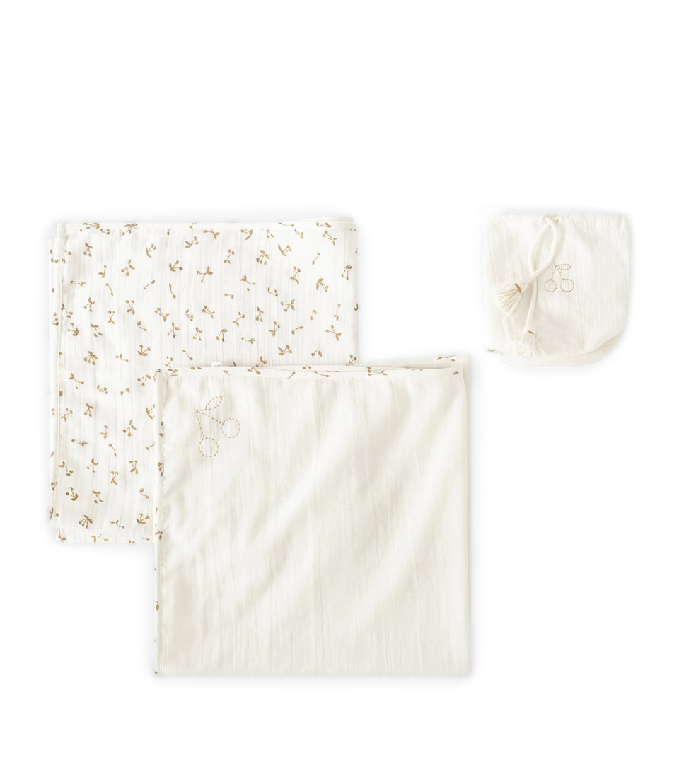 Cotton Square and Hat Set