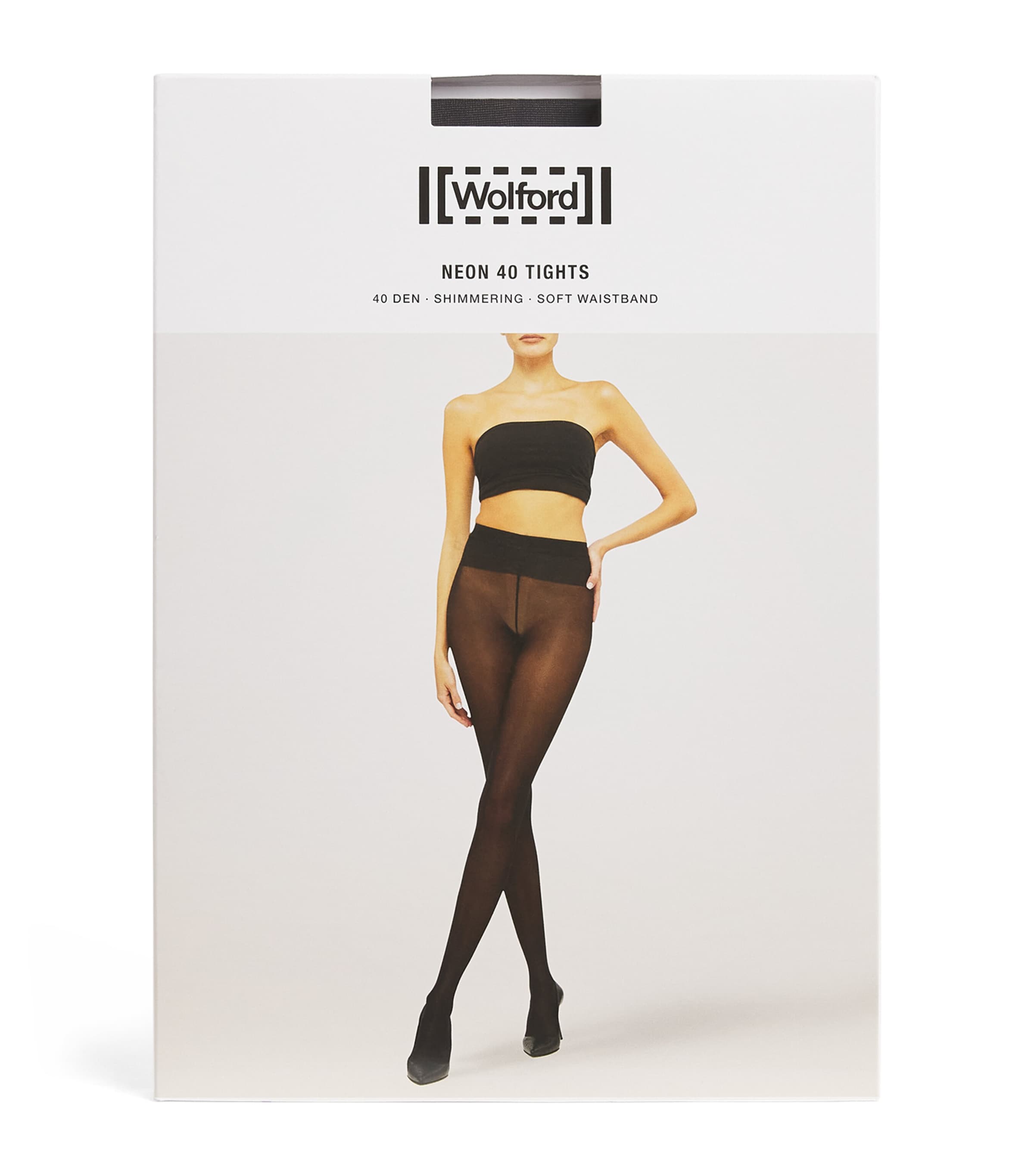 Wolford Womens Neon 40 Tights Soft Cacao