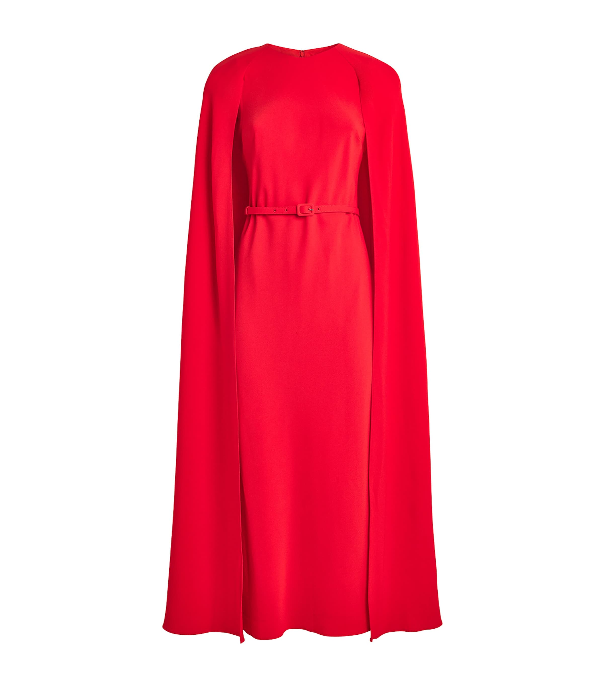 Cady Caped Midi Dress