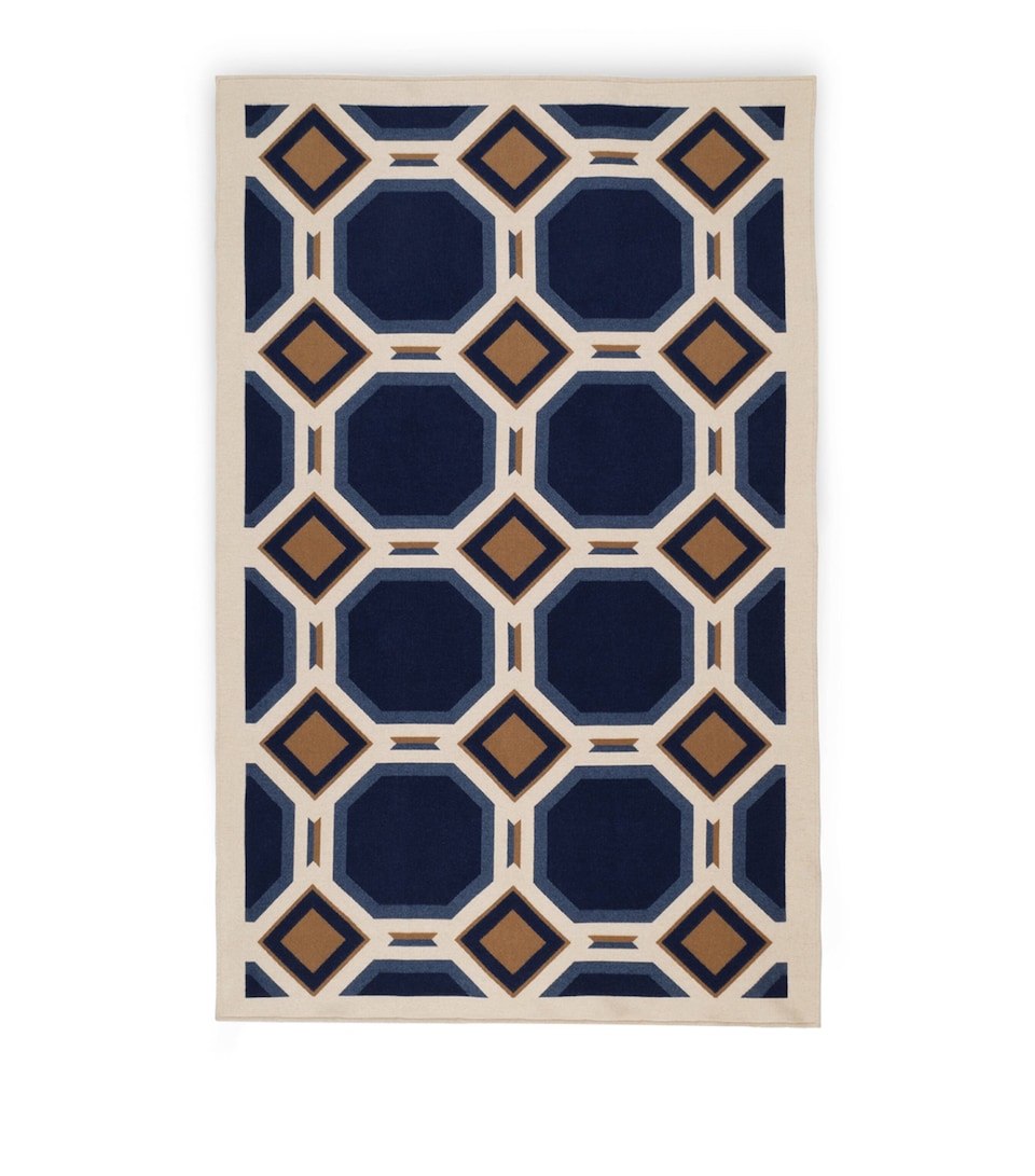 Wool-Cashmere Deco 003 Throw (135cm x 220cm)