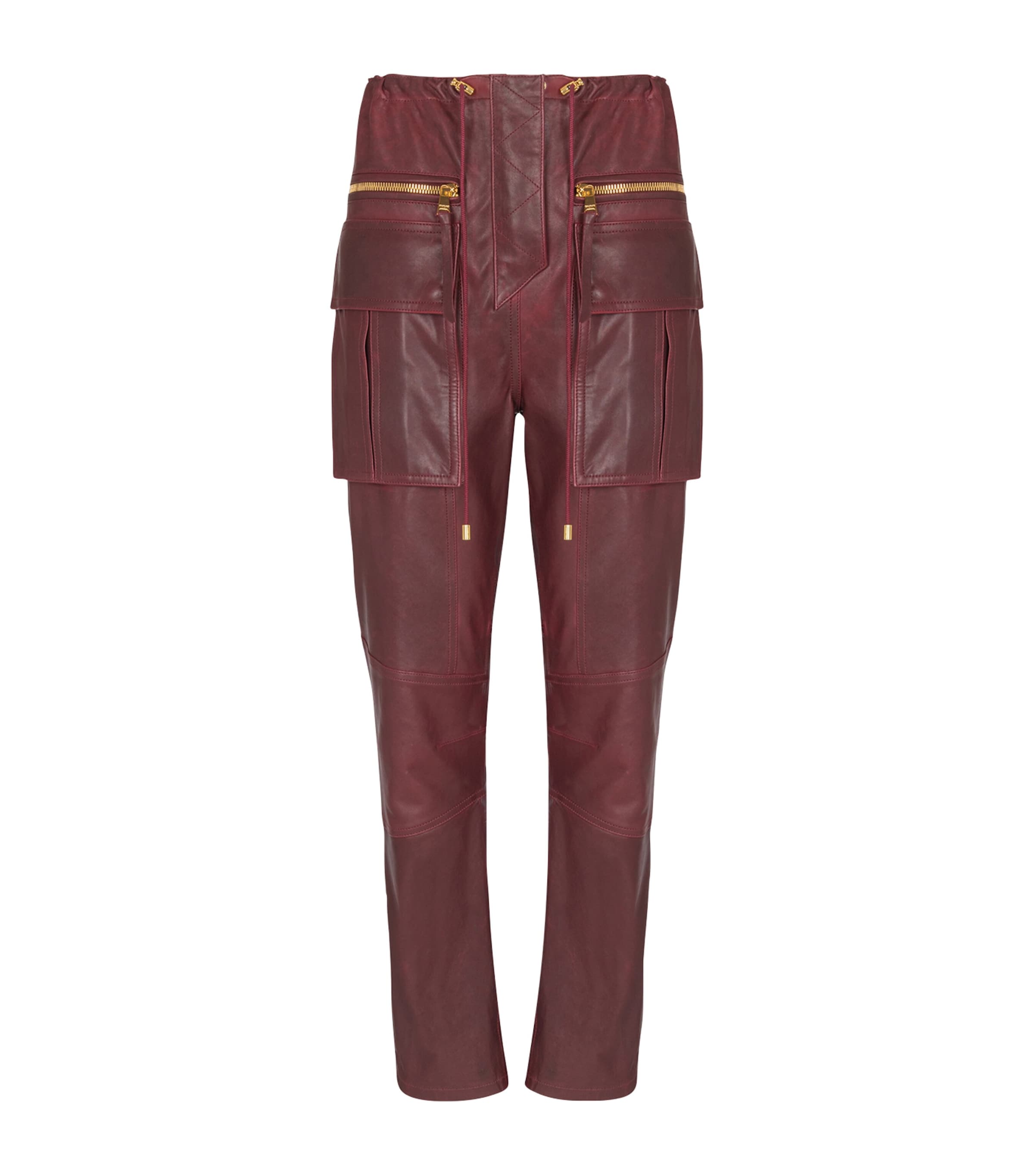 Lambskin Cargo Trousers
