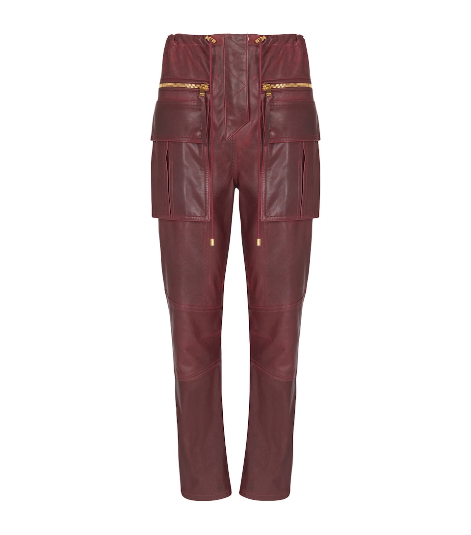 Lambskin Cargo Trousers