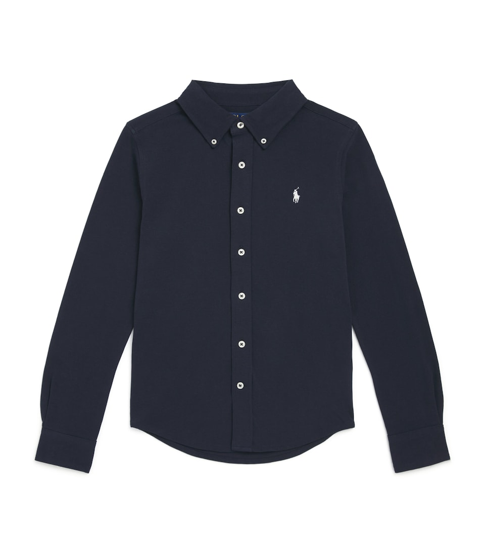 Cotton Piqué Shirt (6-14 Years)