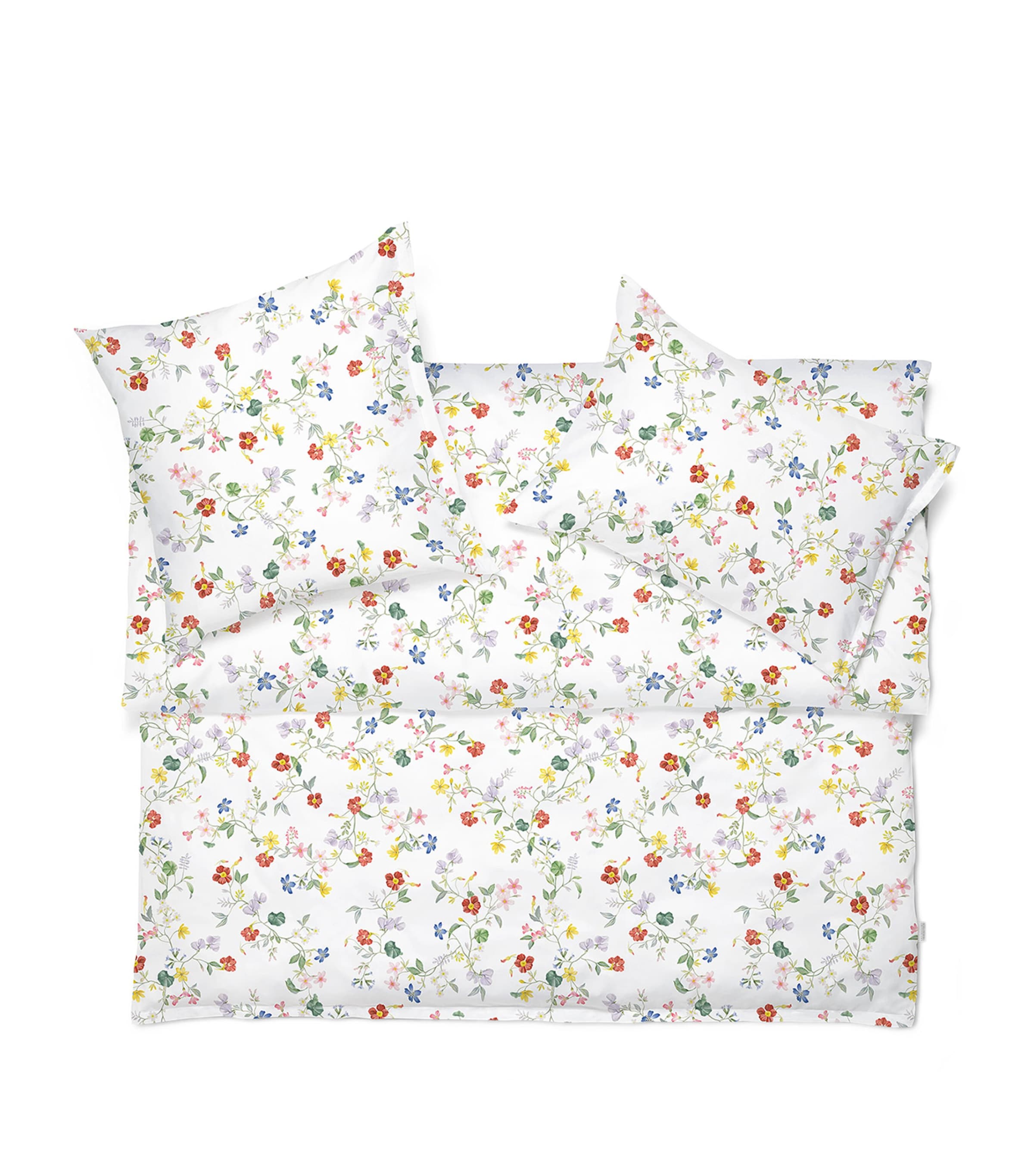 Schlossberg Elle Noblesse Super King Flat Sheet (290cm x 280cm) Blanc