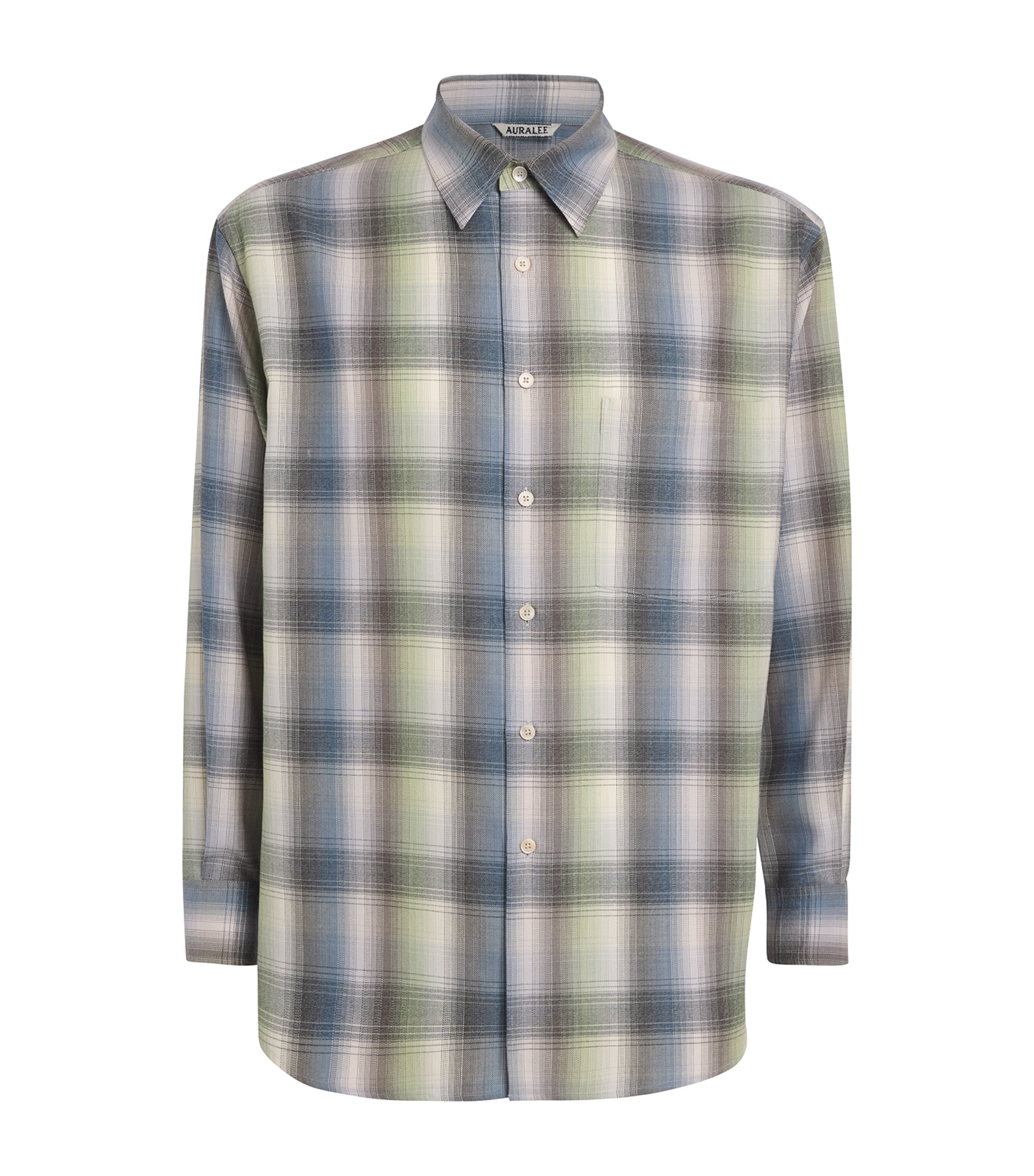 Wool Check Shirt