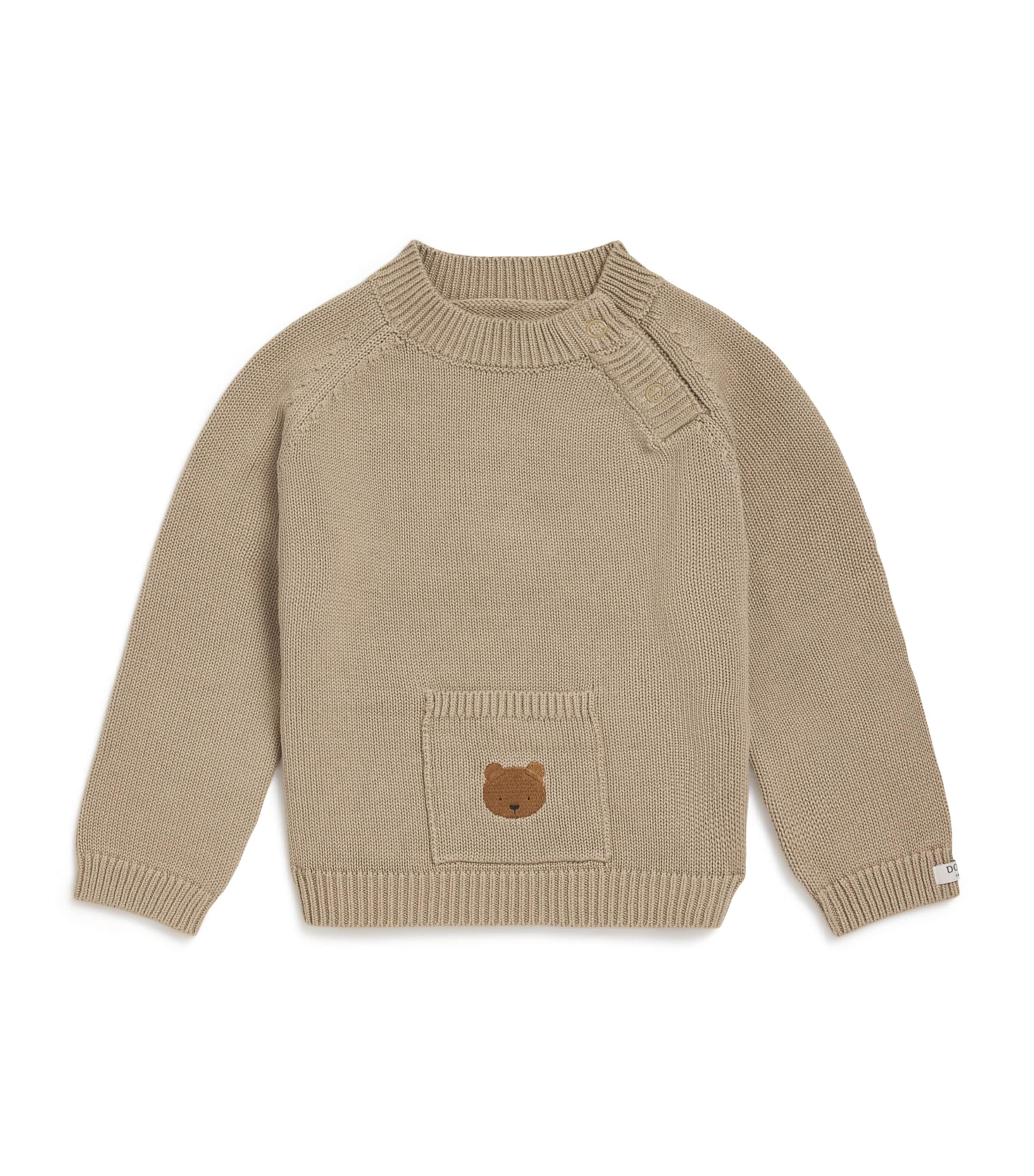 Organic Cotton Bear Loeke Sweater (6-30 Months)