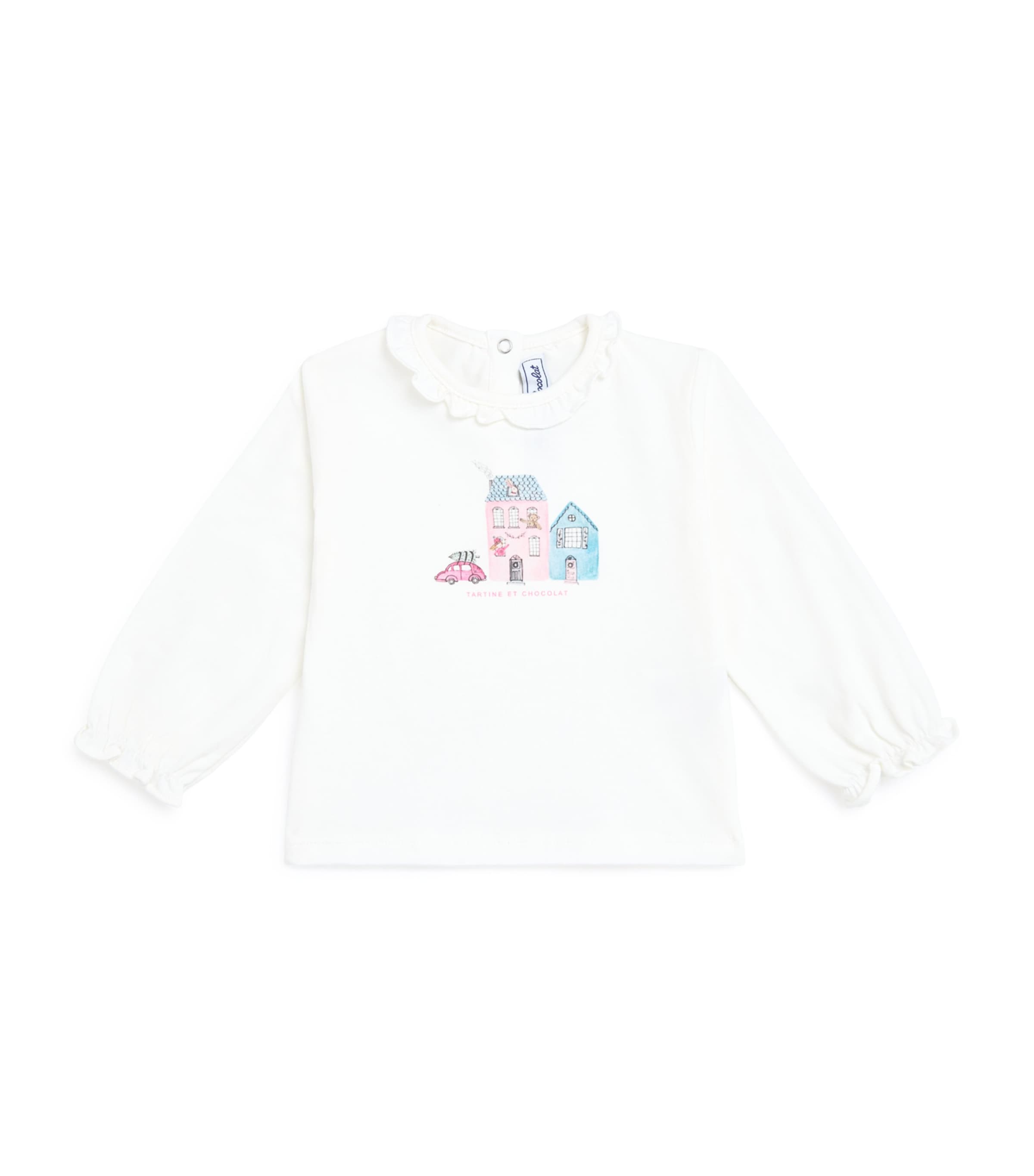 Cotton-Blend Christmas T-Shirt (3 Months–4 Years)