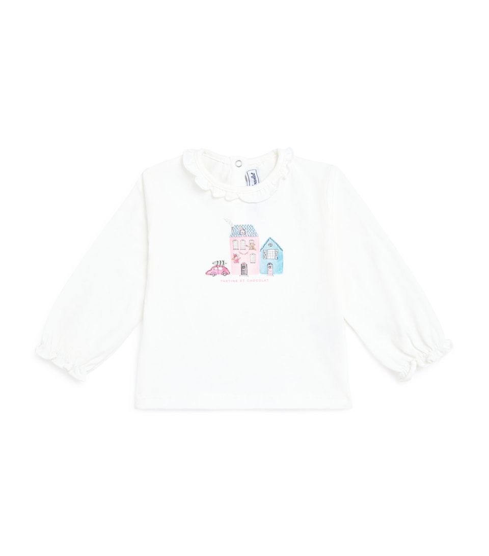 Cotton-Blend Christmas T-Shirt (3 Months–4 Years)