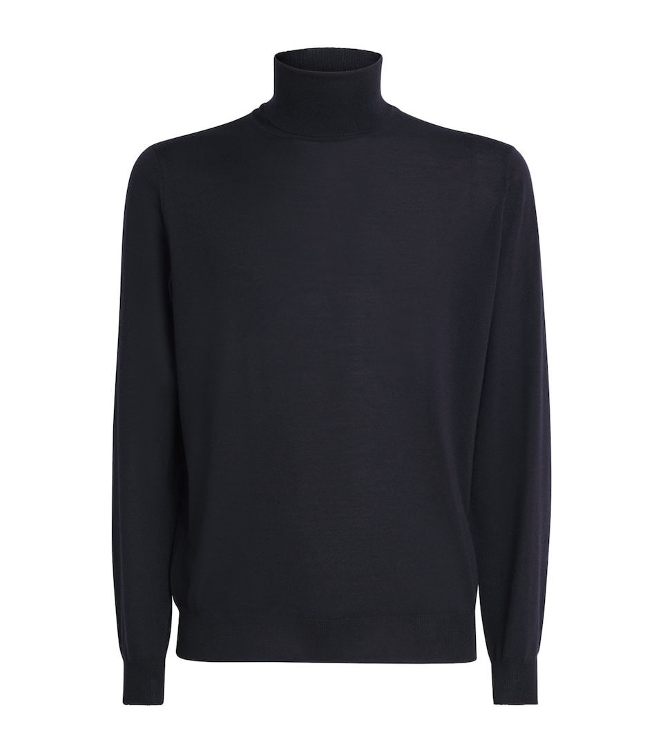 Virgin Wool Rollneck Sweater