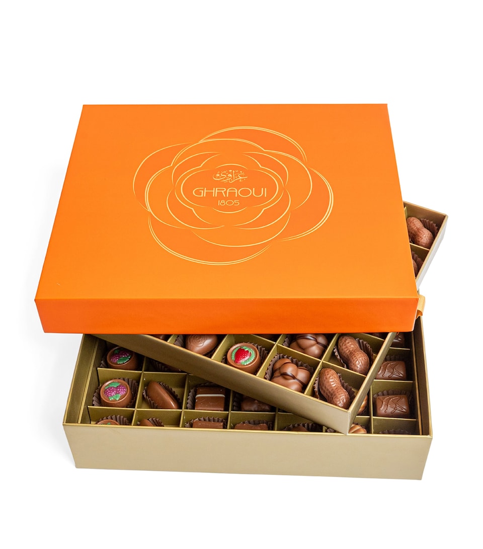 Ghraoui 84-Piece Assorted Chocolate Souvenir Box (1.01kg)