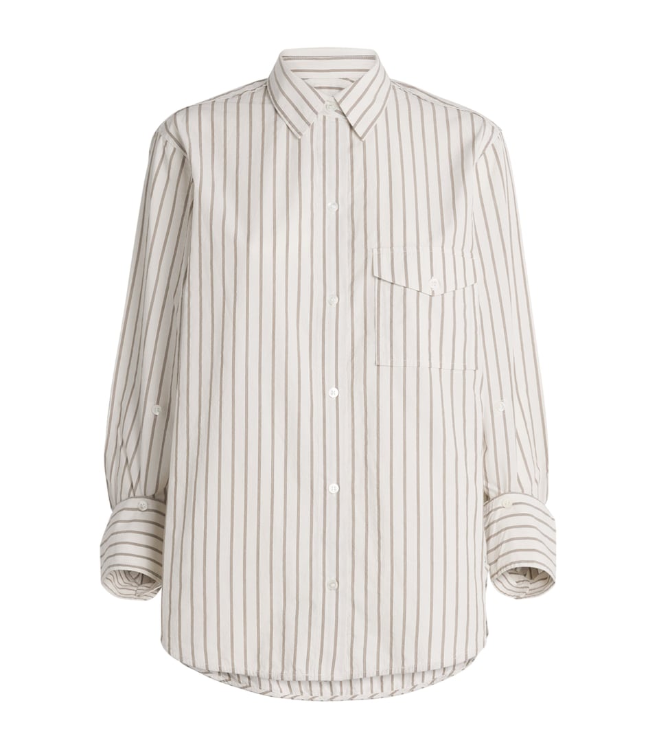 Cotton Stripe Shay Shirt