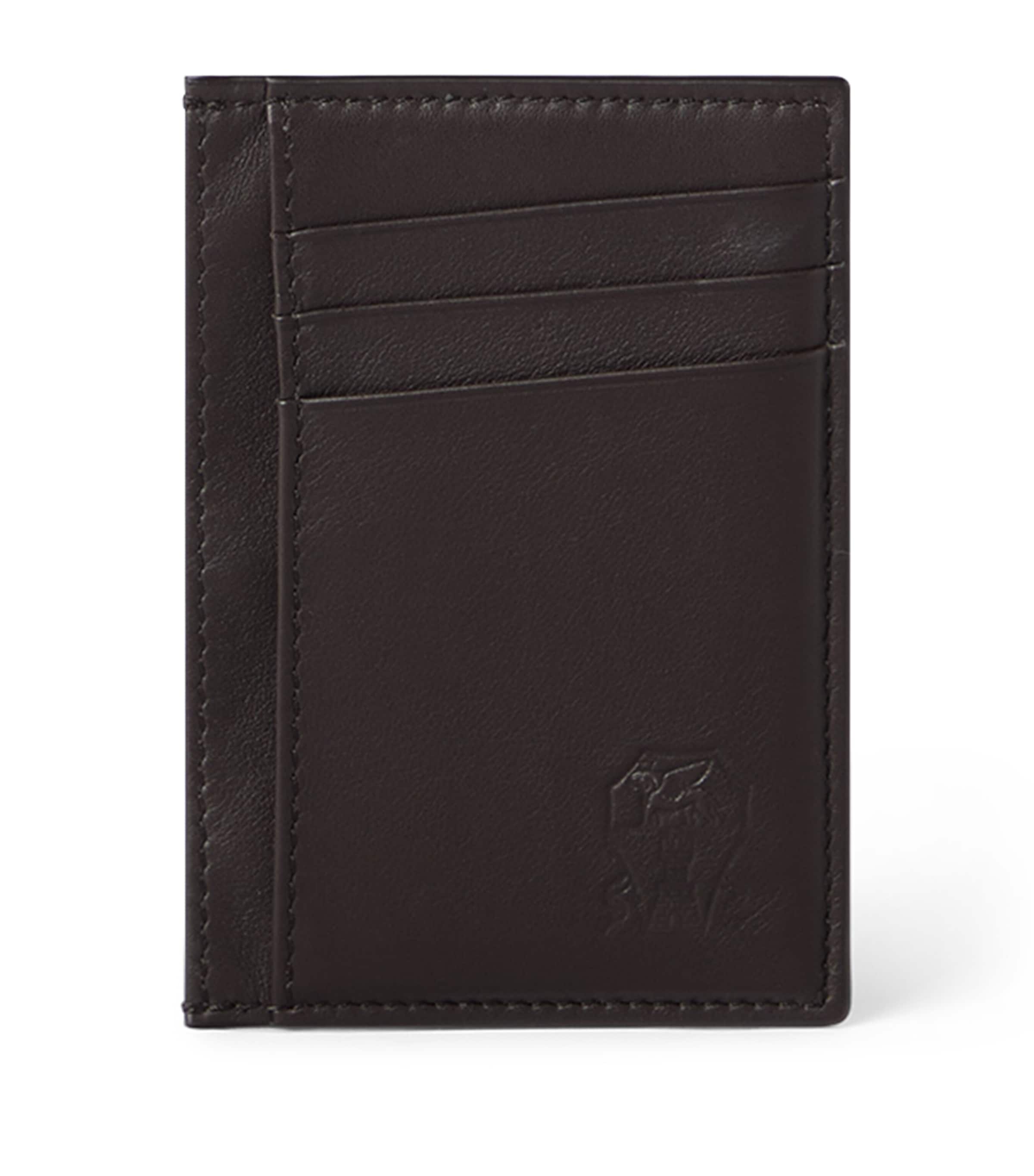 Brunello Cucinelli Leather Card Holder