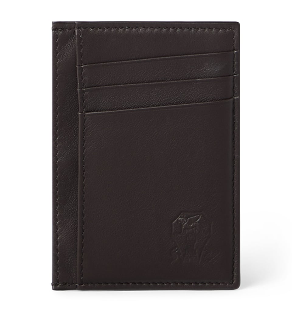 Brunello Cucinelli Leather Card Holder