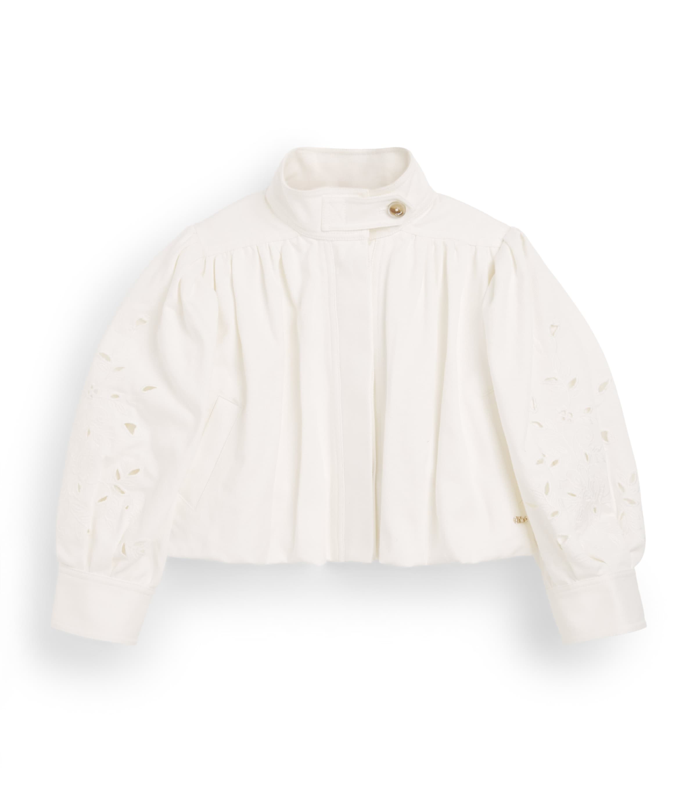 Embroidered Denim Jacket (4-14 Years)