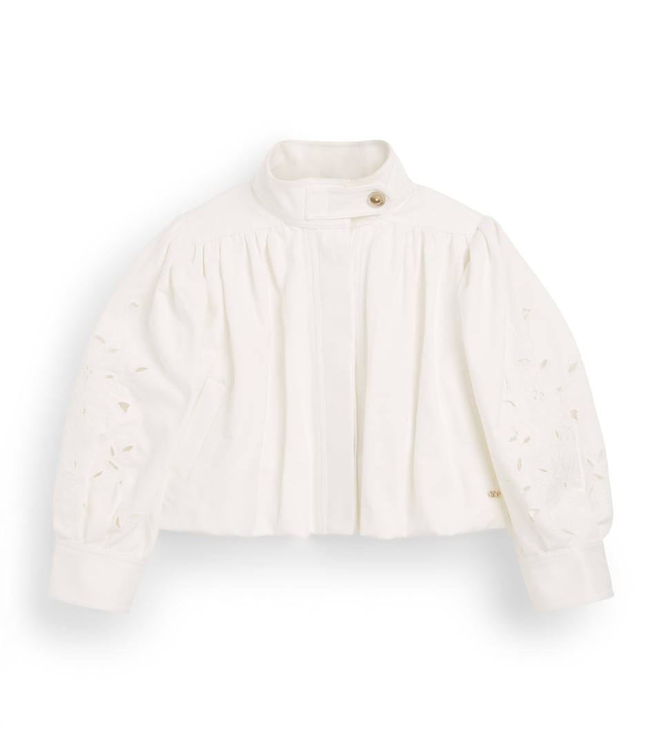 Embroidered Denim Jacket (4-14 Years)