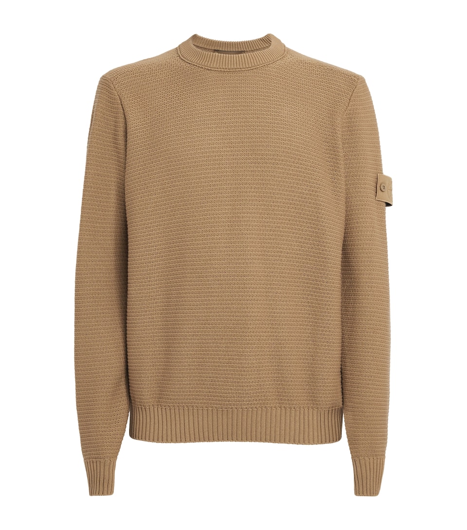 Cotton-Cashmere Ghost Sweater