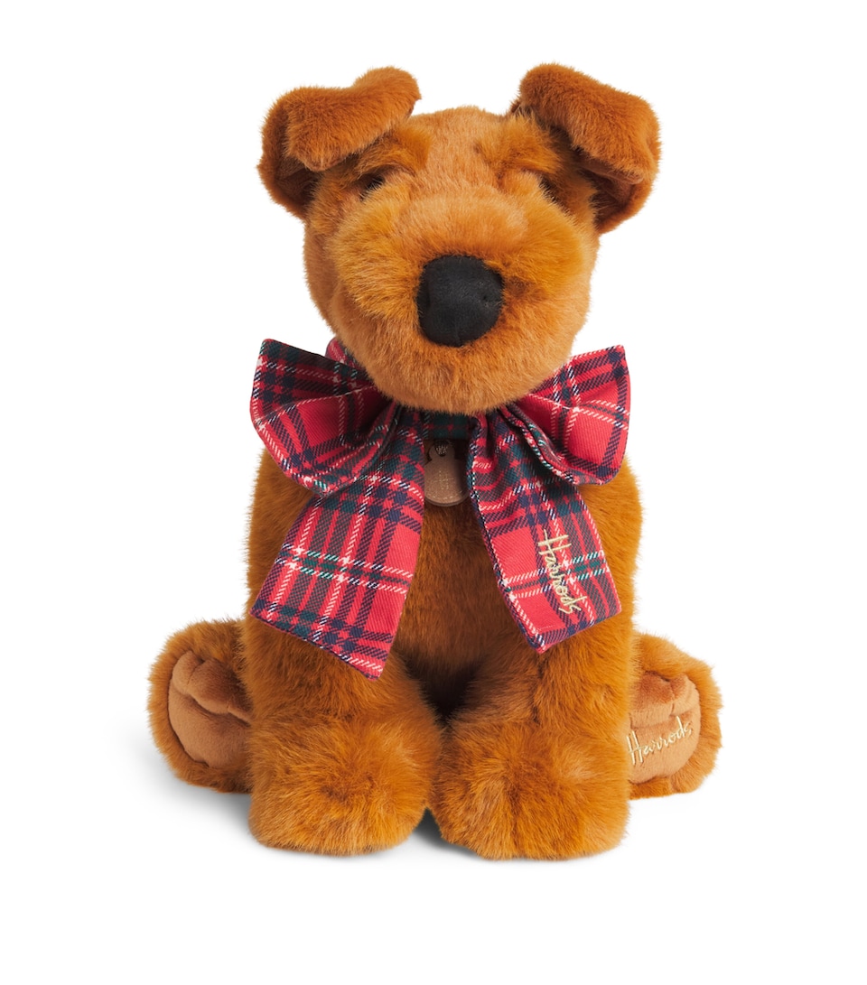 Harrods Tartan-Bow Terrier (26cm)