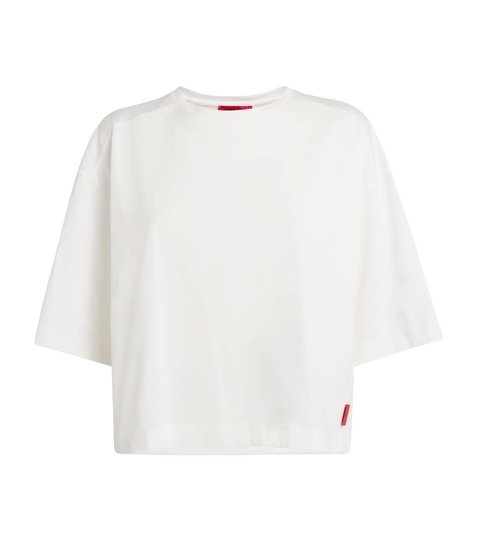 Cotton Cropped T-Shirt