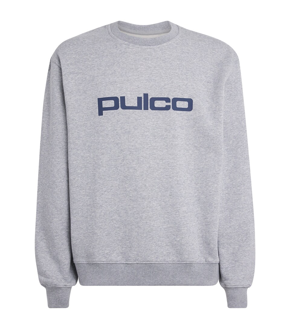 Cotton-Blend Logo Print Sweatshirt