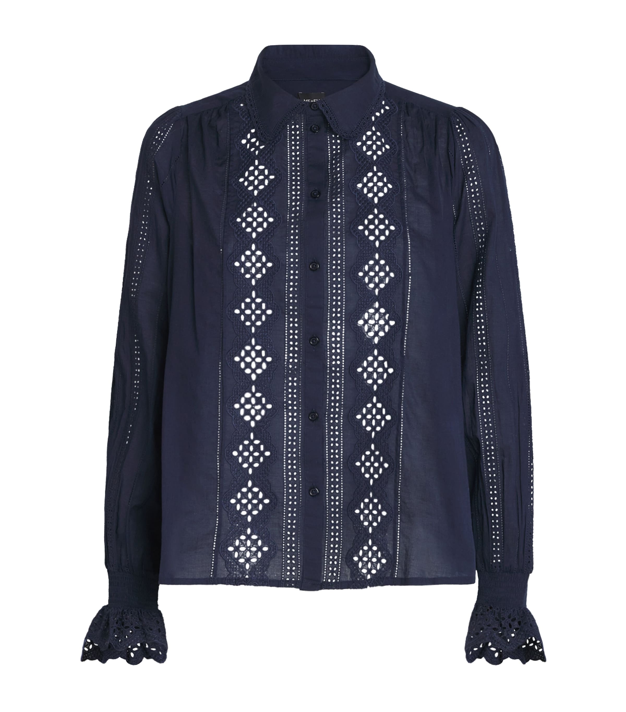 Cotton Broderie Lace Shirt