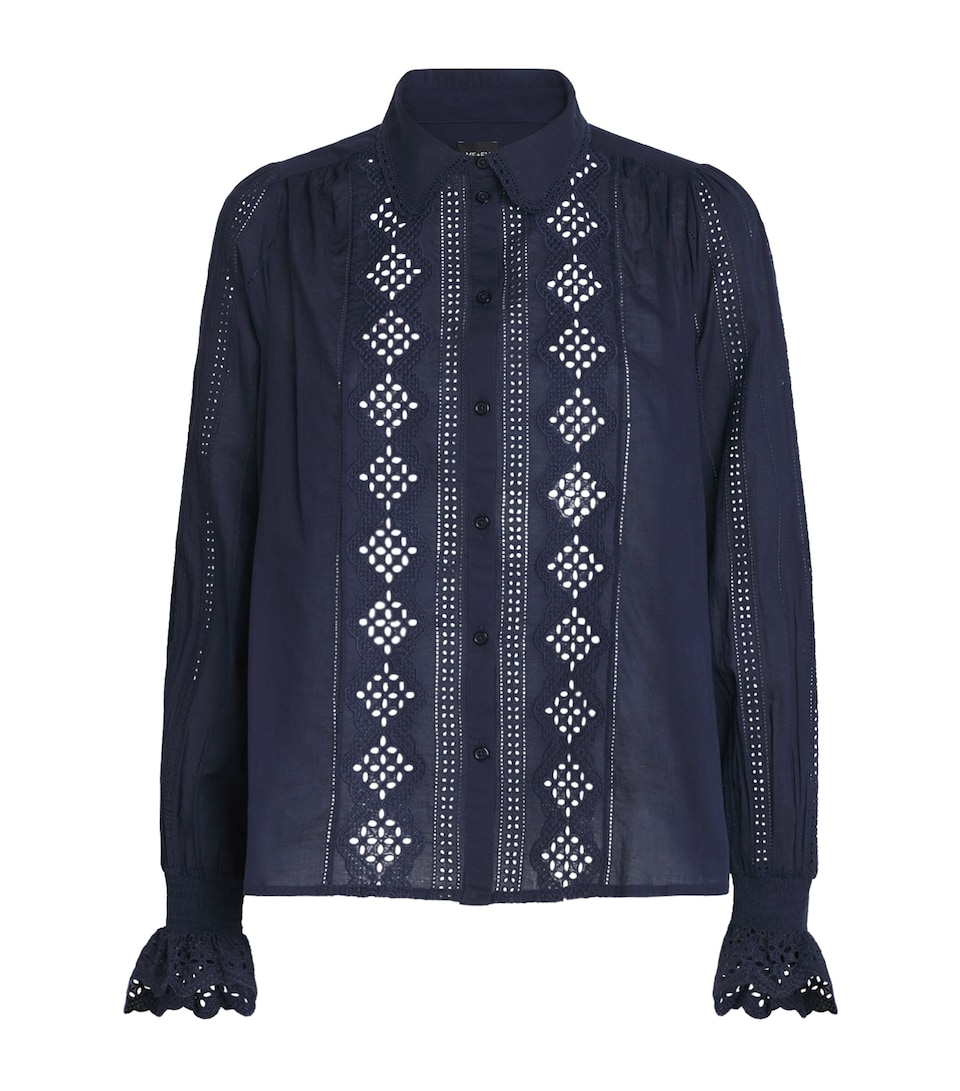 Cotton Broderie Lace Shirt