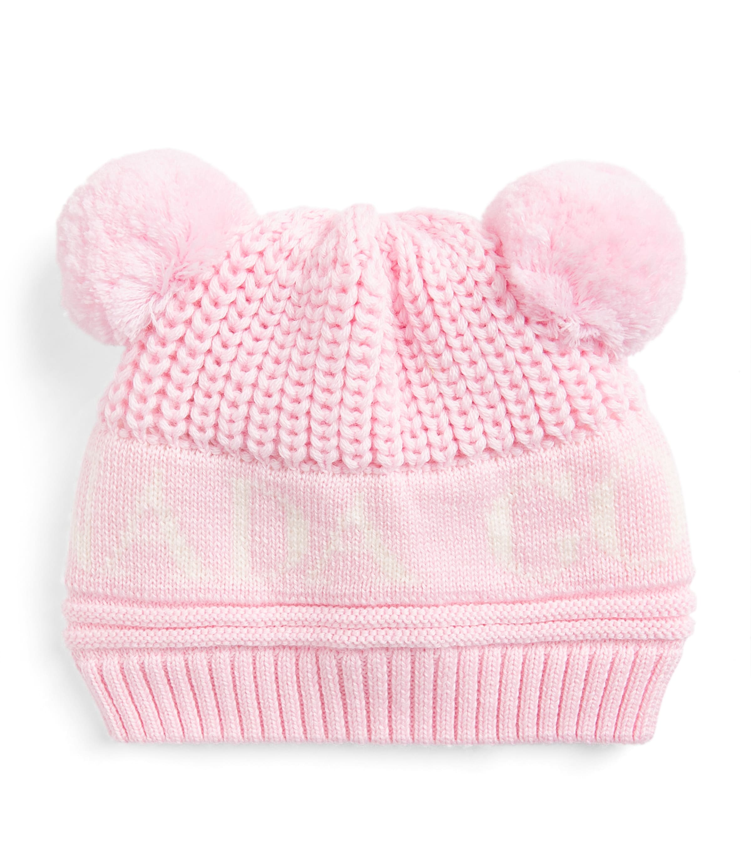 Canada Goose Kids Merino Wool Pom-Pom Beanie Bloom Pnk Fl Rose