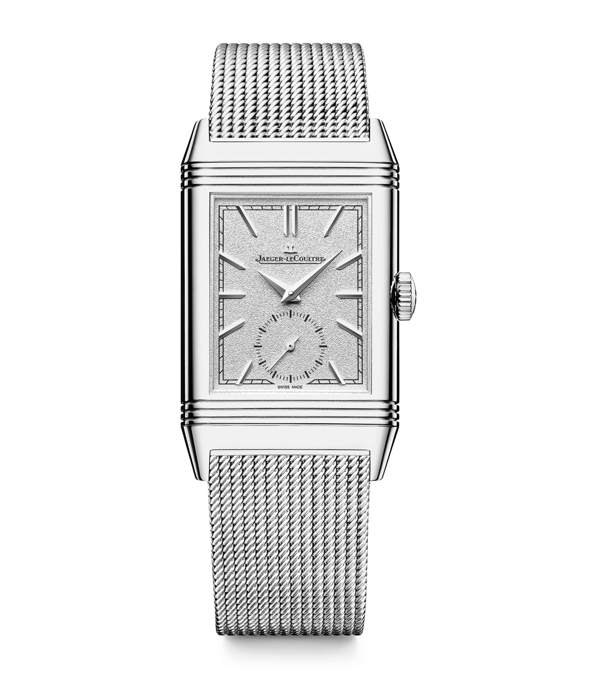 Jaeger-LeCoultre White Gold Reverso Tribute Small Seconds Watch 27.4mm White Gold