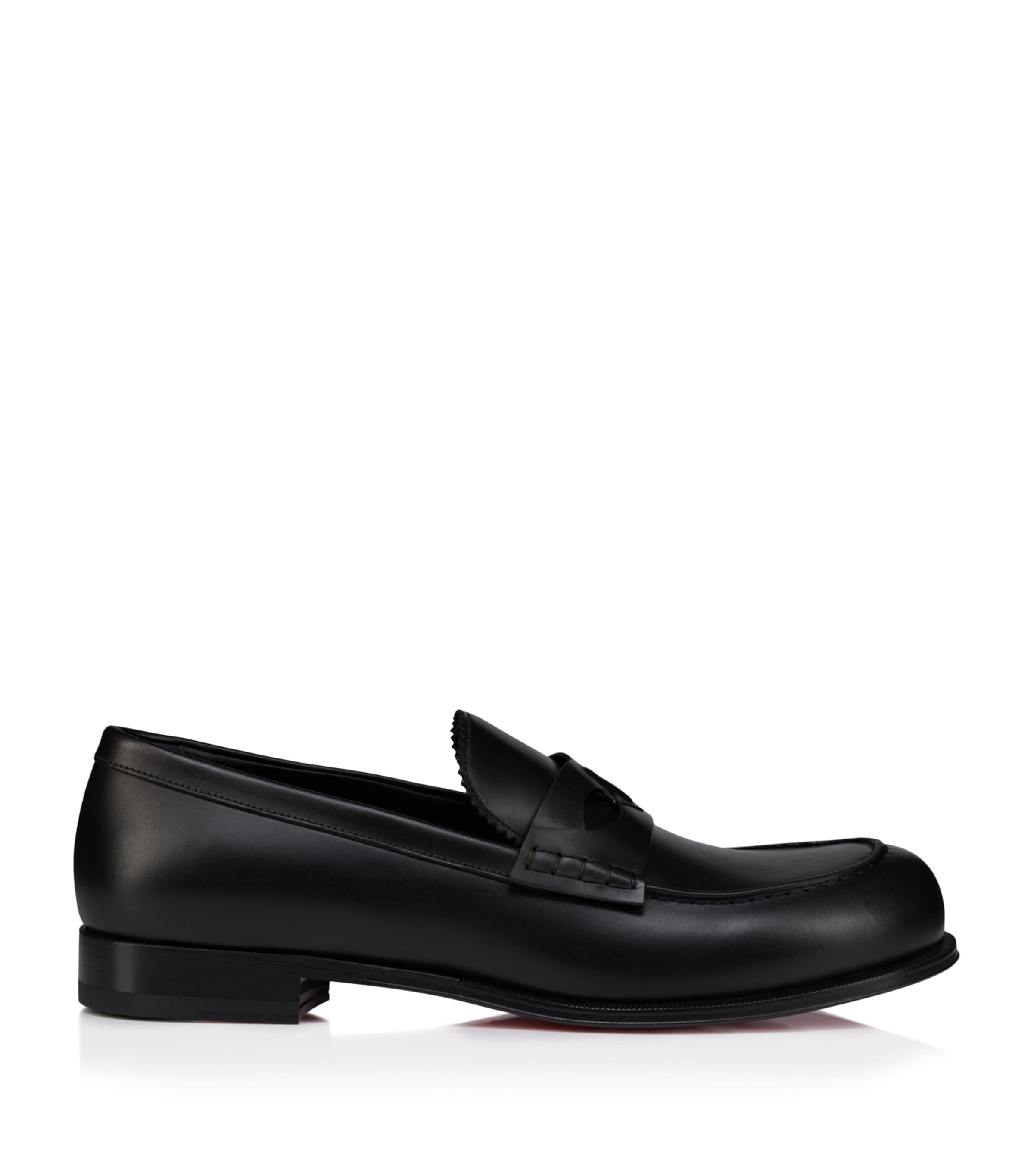 Christian Louboutin Circ Leather Loafers