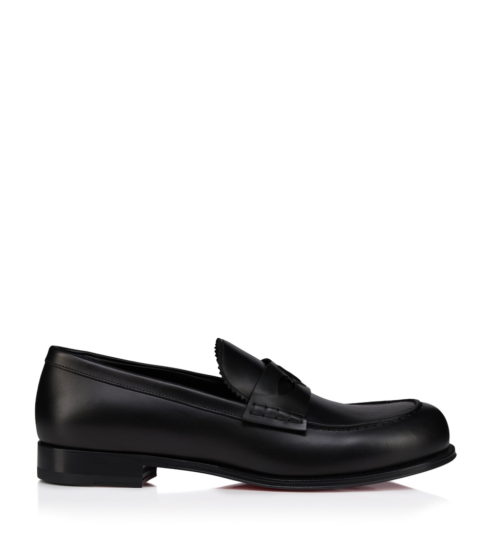 Christian Louboutin Circ Leather Loafers