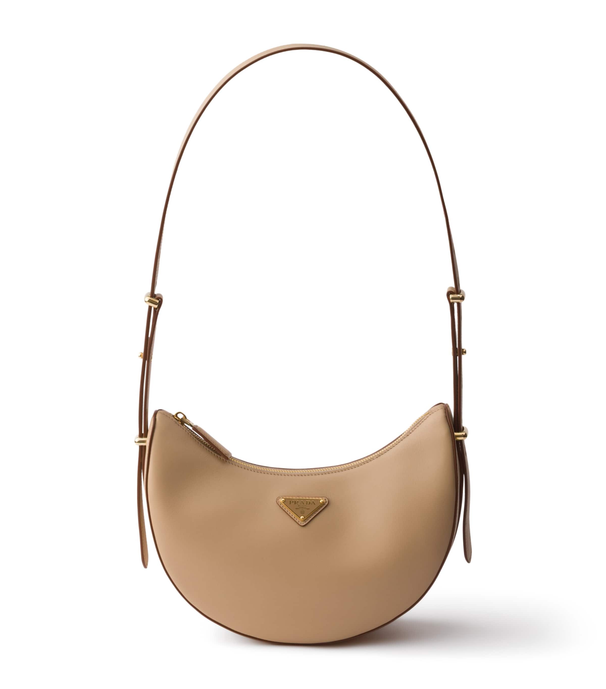 Leather Arqué Shoulder Bag