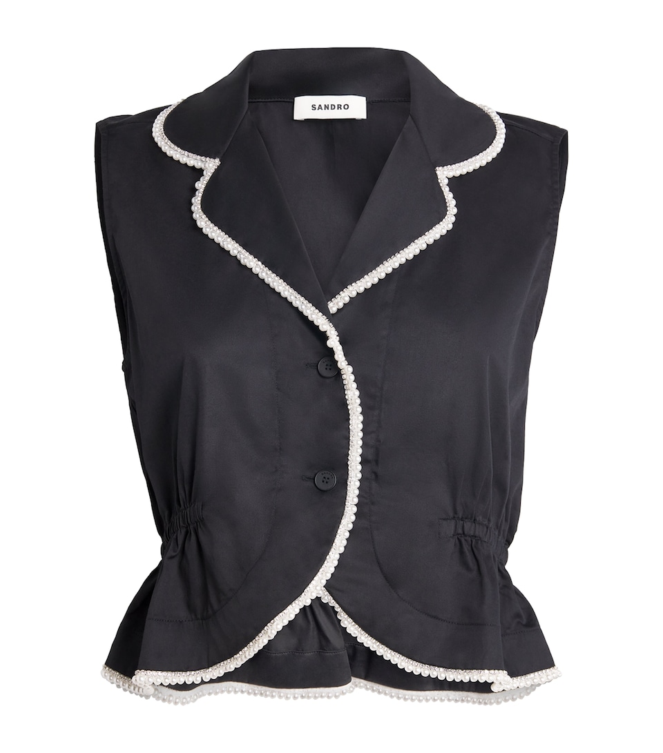 Cotton Embellished Shirt