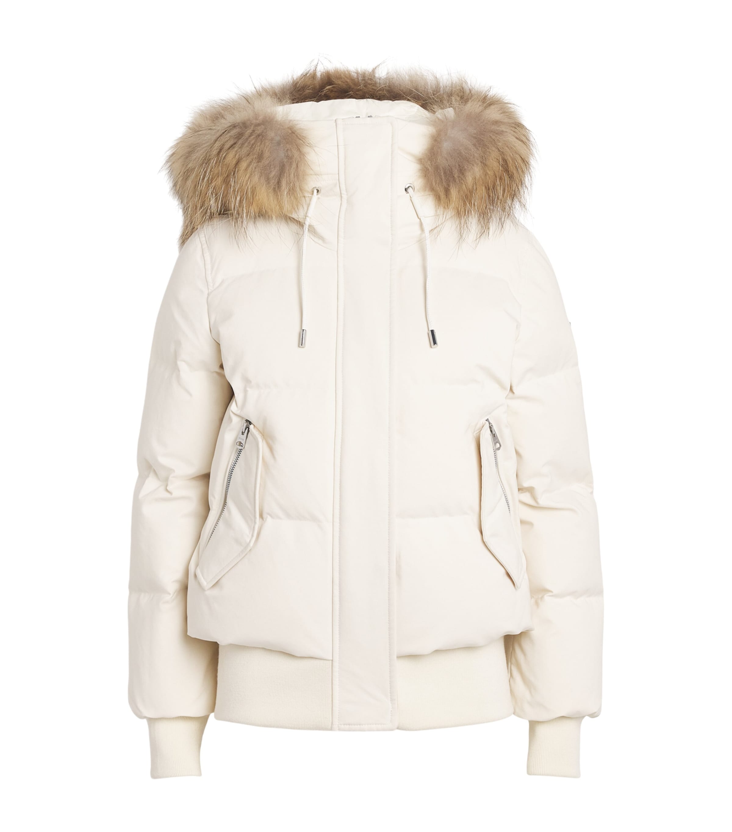Mackage Womens Down Nefi-FZ Jacket Cream