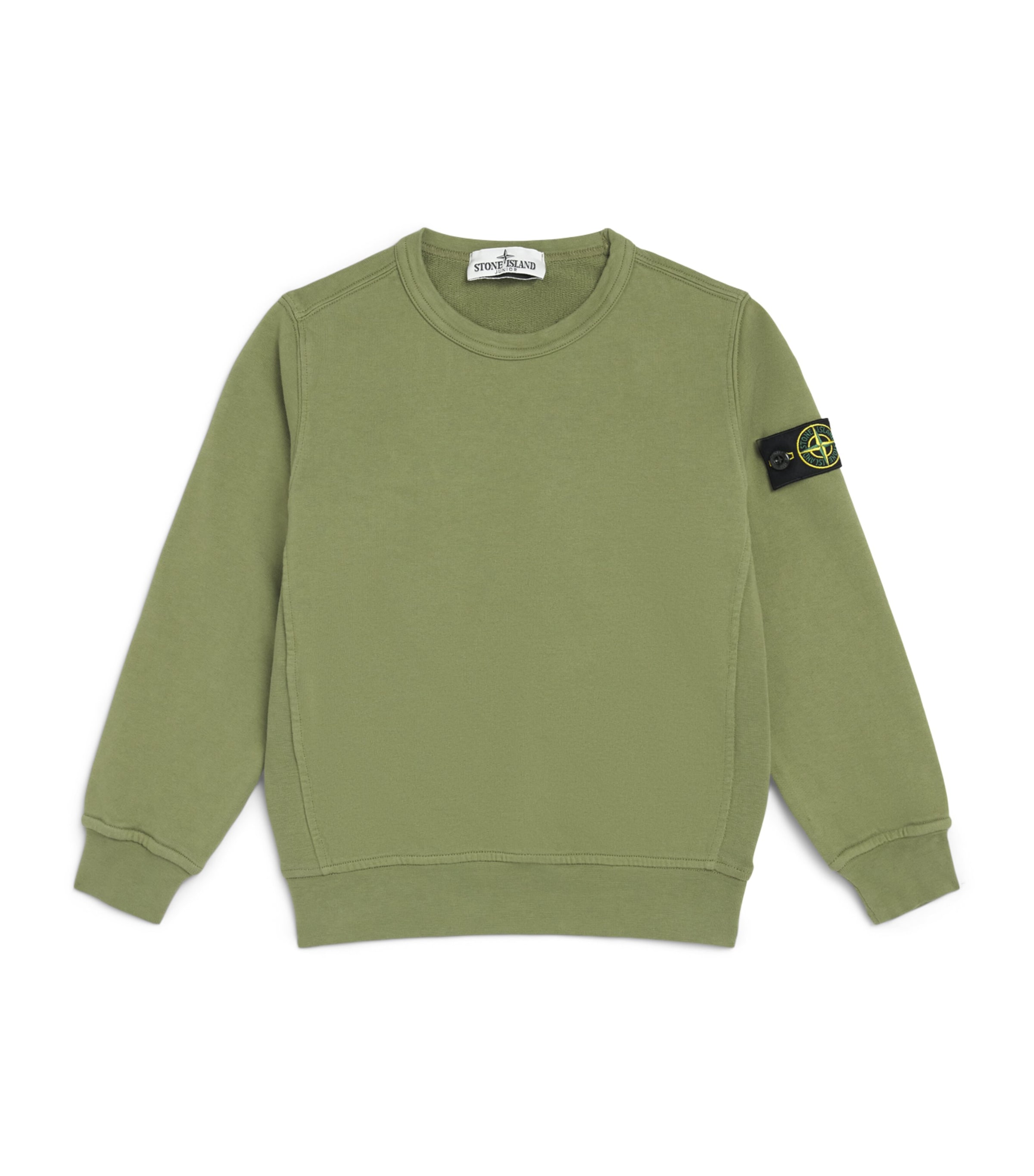 Stone Island Junior Cotton Logo Sweatshirt (2-14 Years)