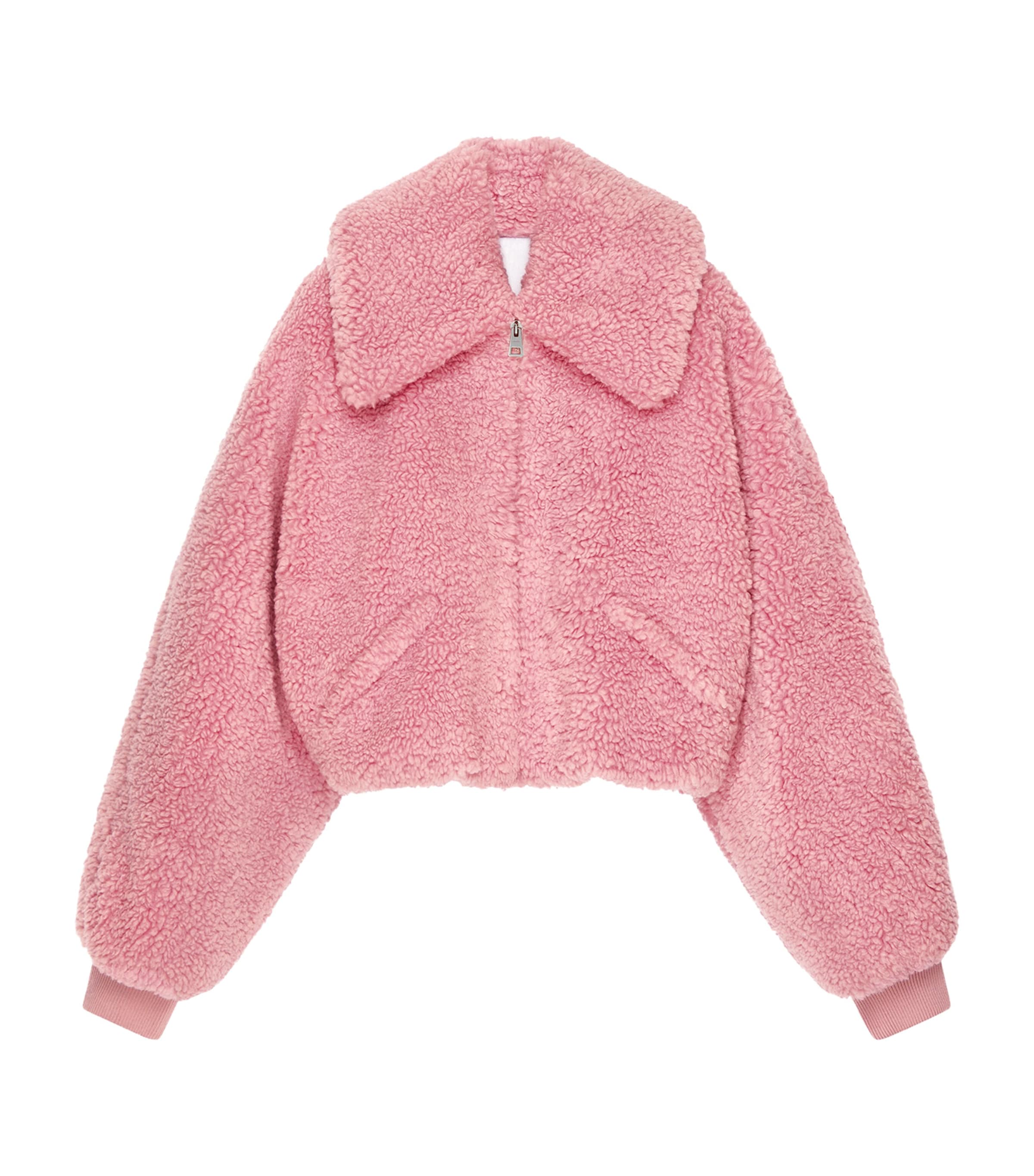 Cropped Fleece Jacket
