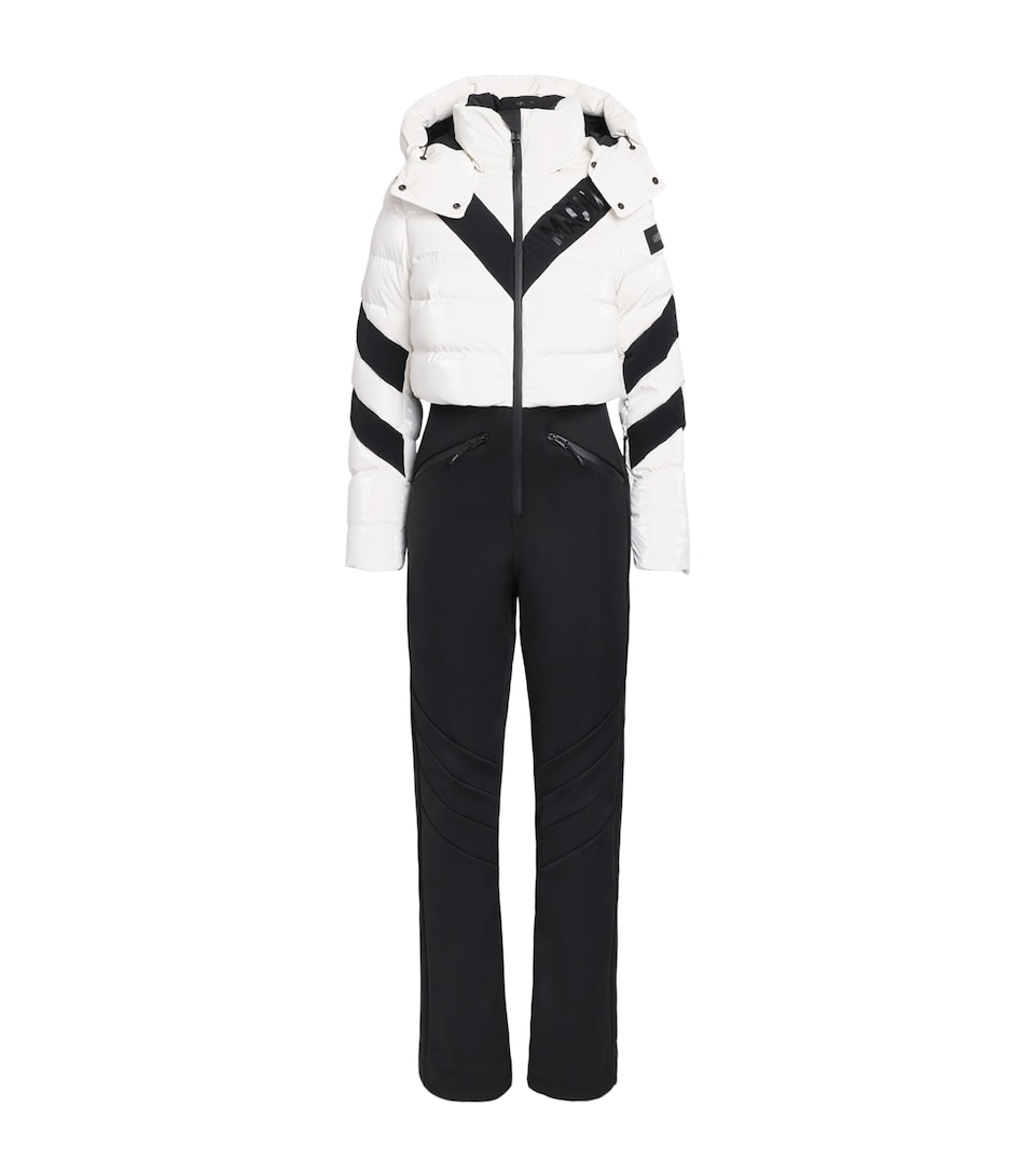 Mackage Womens Satory-Glo Ski Suit Off White