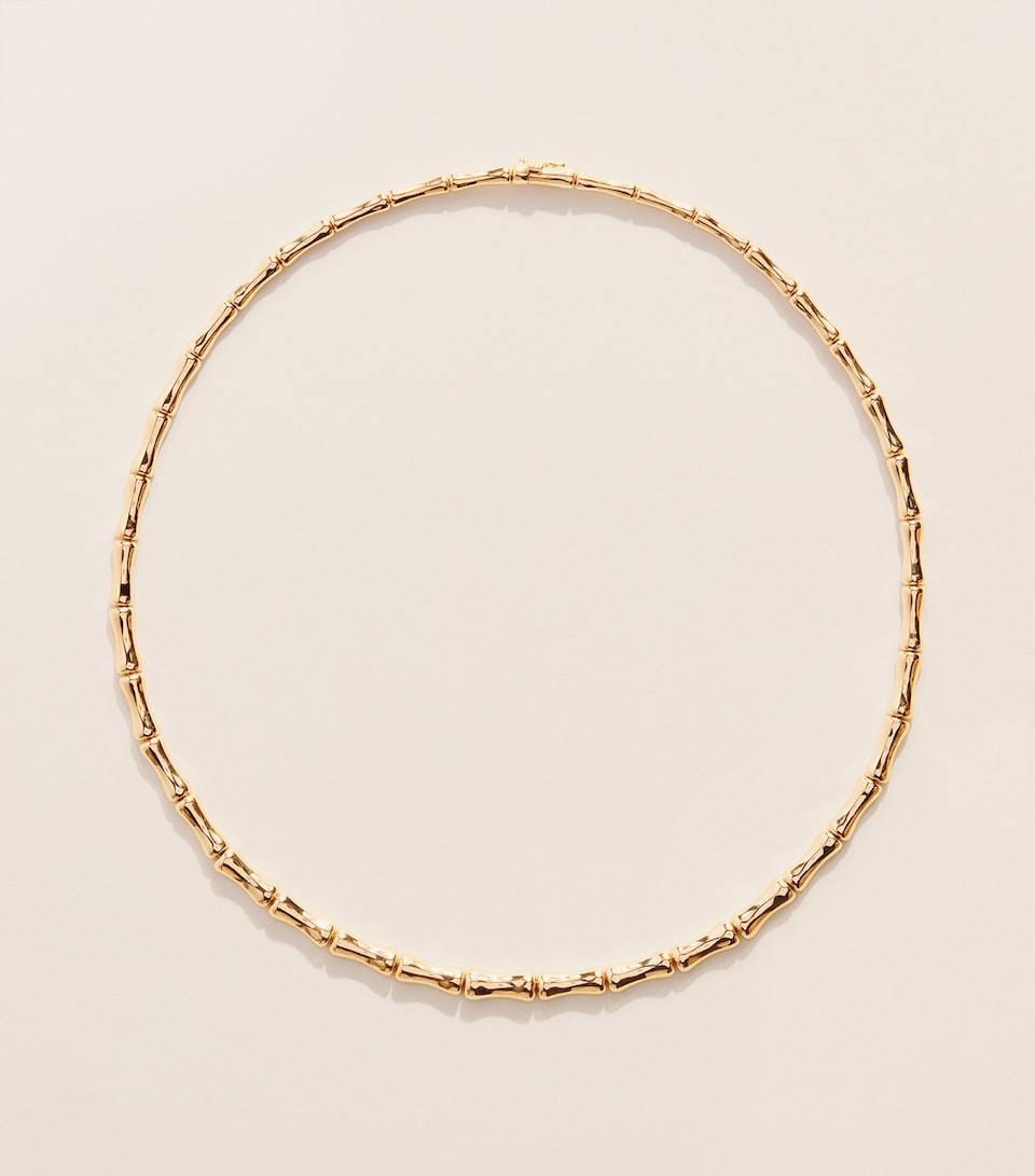 Anita Ko Yellow Gold Bamboo Choker Yellow Gold