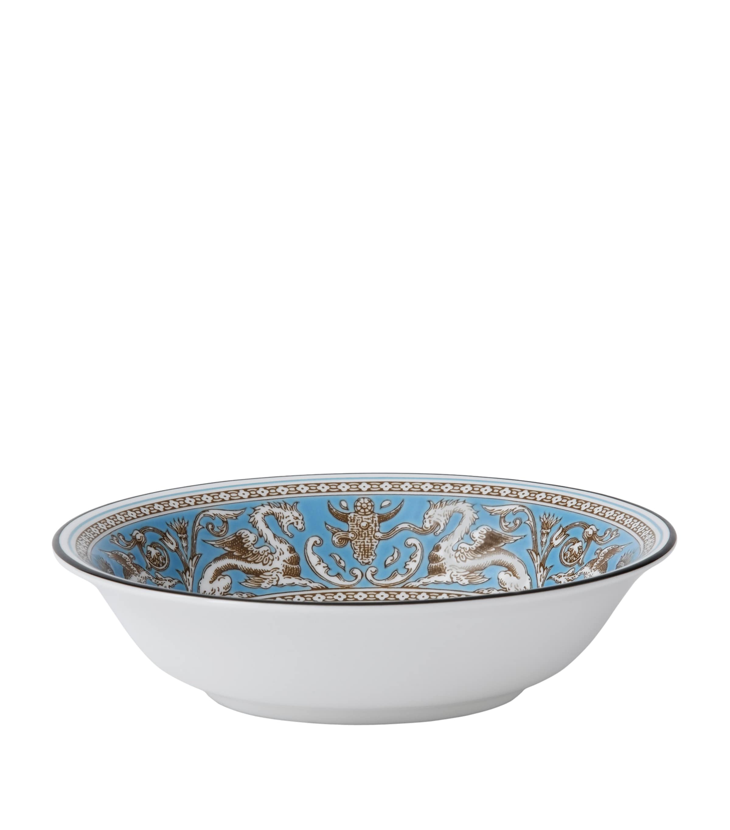 Florentine Turquoise Cereal Bowl (16cm)