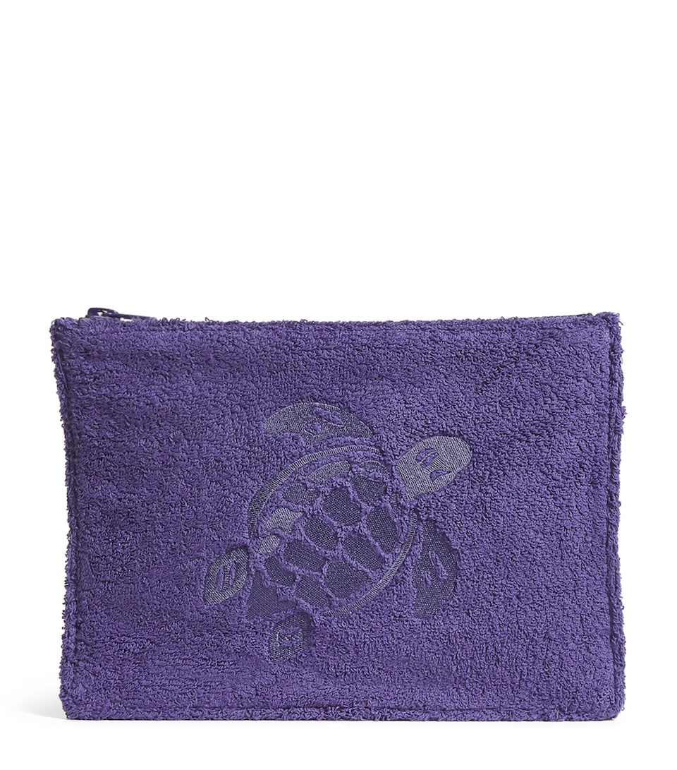 Terry Turtle Jacquard Pouch