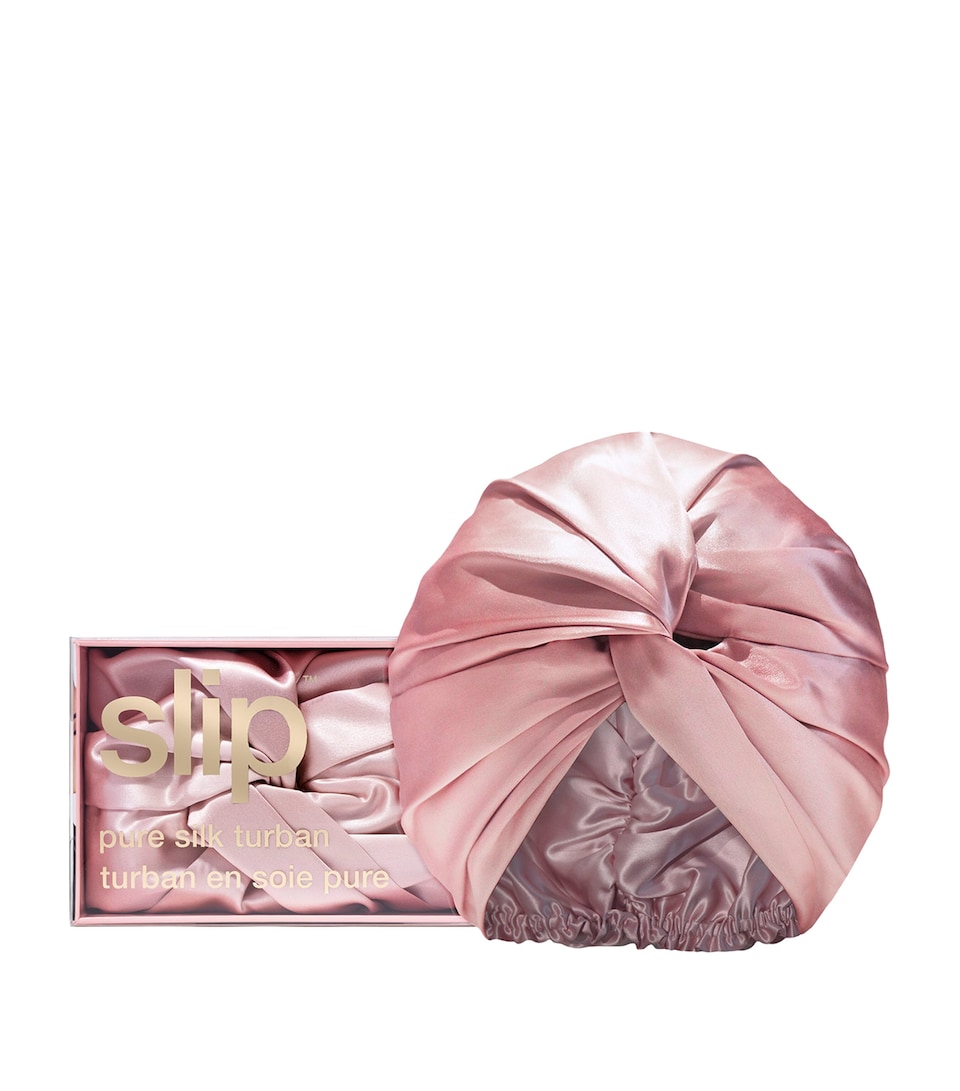 Slip Mulberry Silk Head Wrap Pink