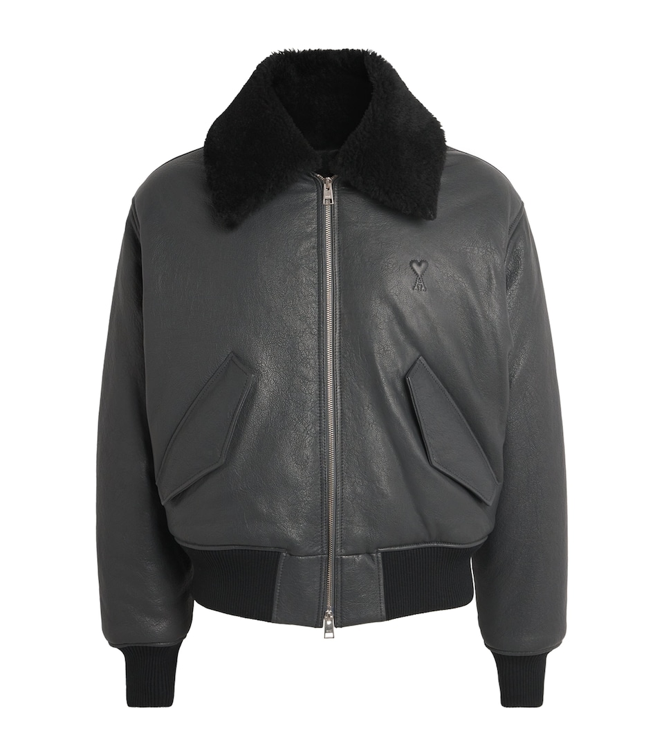 Lambskin Bomber Jacket