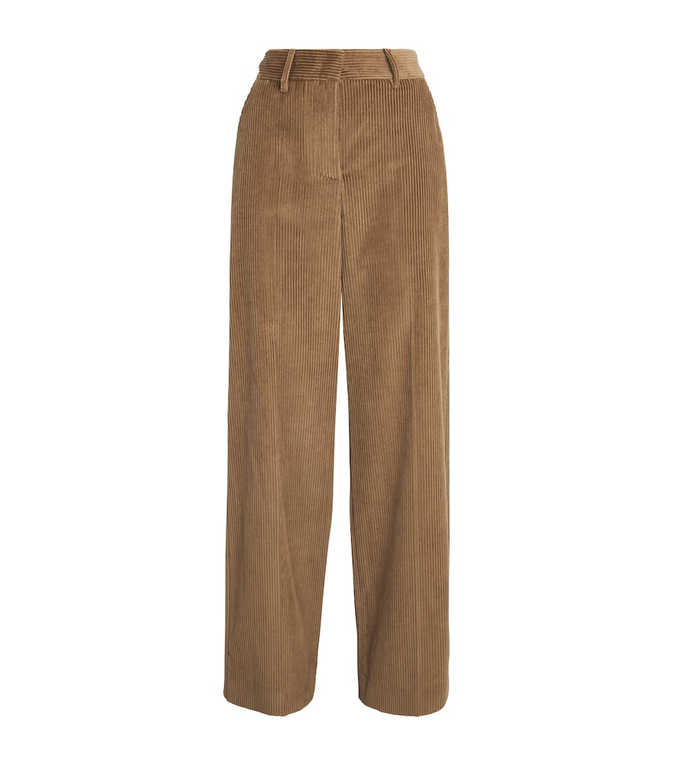 Corduroy Straight Trousers