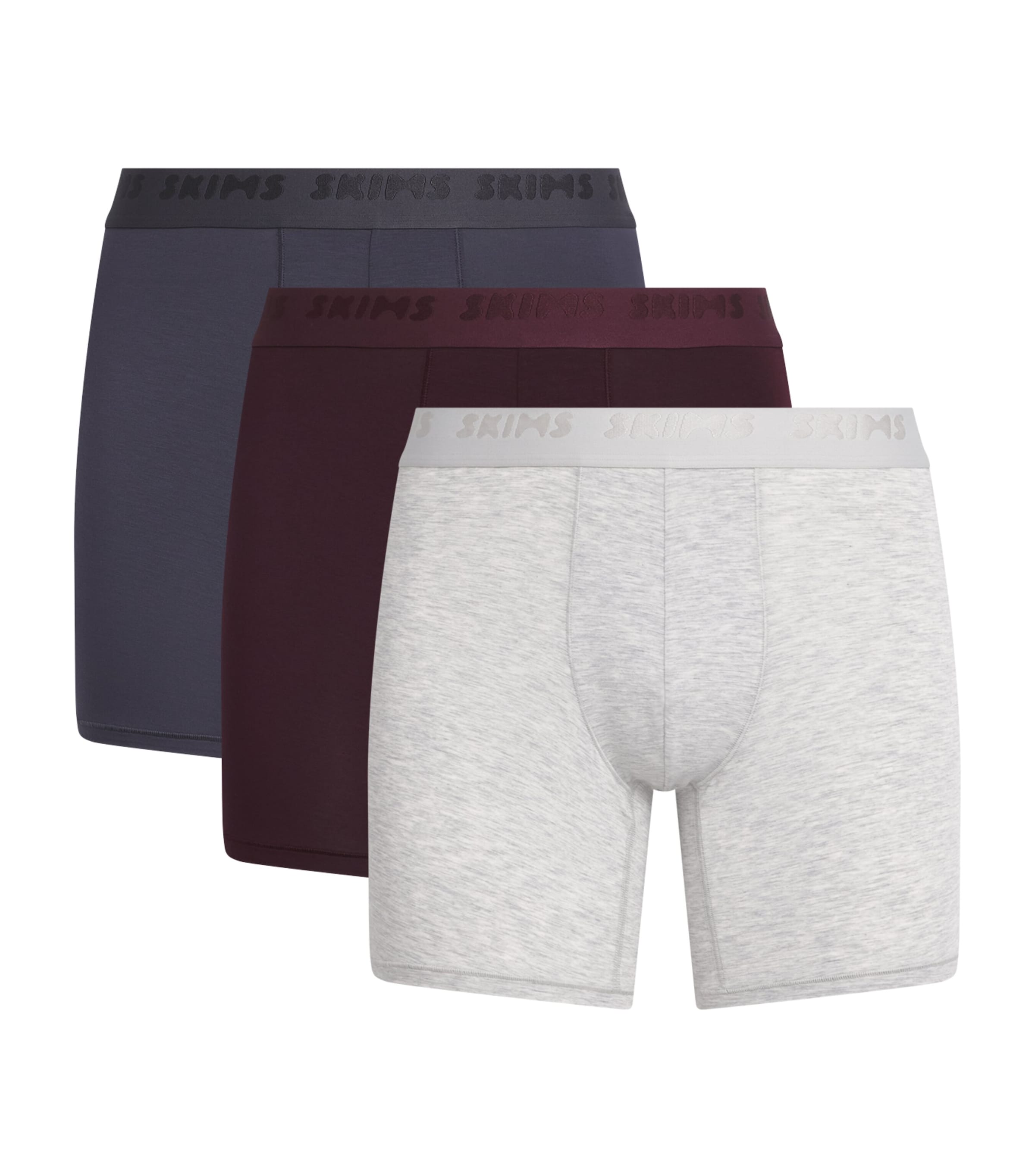 Skims Mens Stretch Boxer Briefs (Pack of 3) Bo Bbr Rvnmult