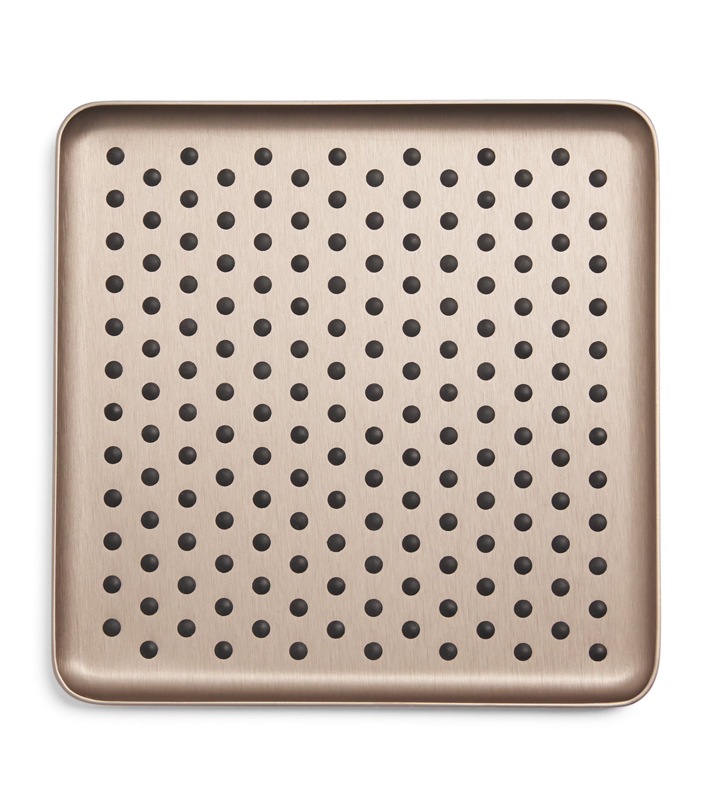 Kaymet Rubber Grip Coaster (9cm x 9cm) Mocha
