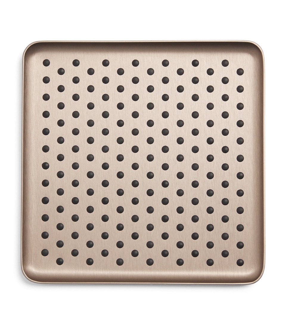Kaymet Rubber Grip Coaster (9cm x 9cm) Mocha
