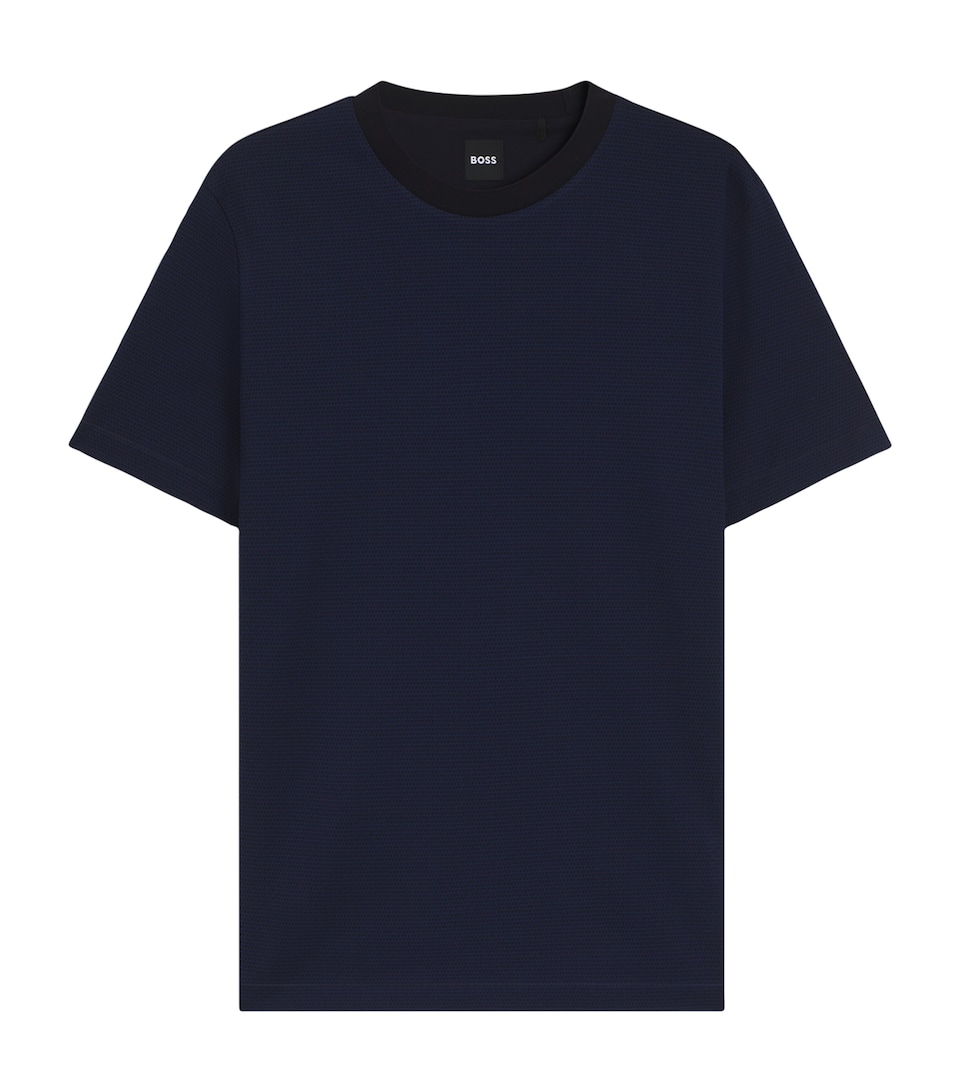 BOSS Mens Mercerised Cotton T-Shirt